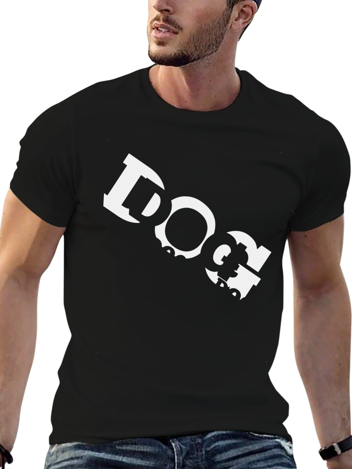 Dog Person Black T-Shirt
