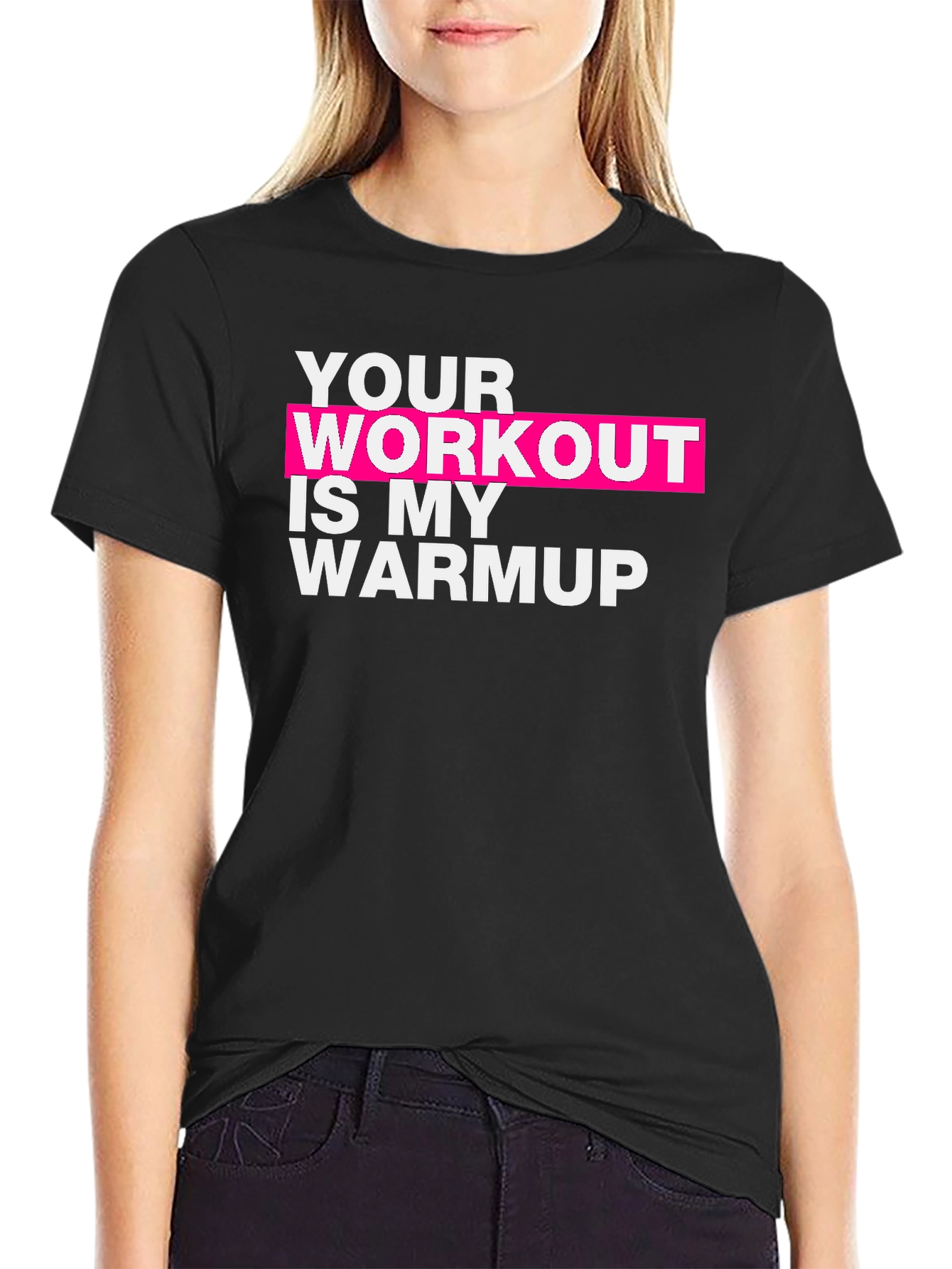 Workout Warmup Graphic Tee