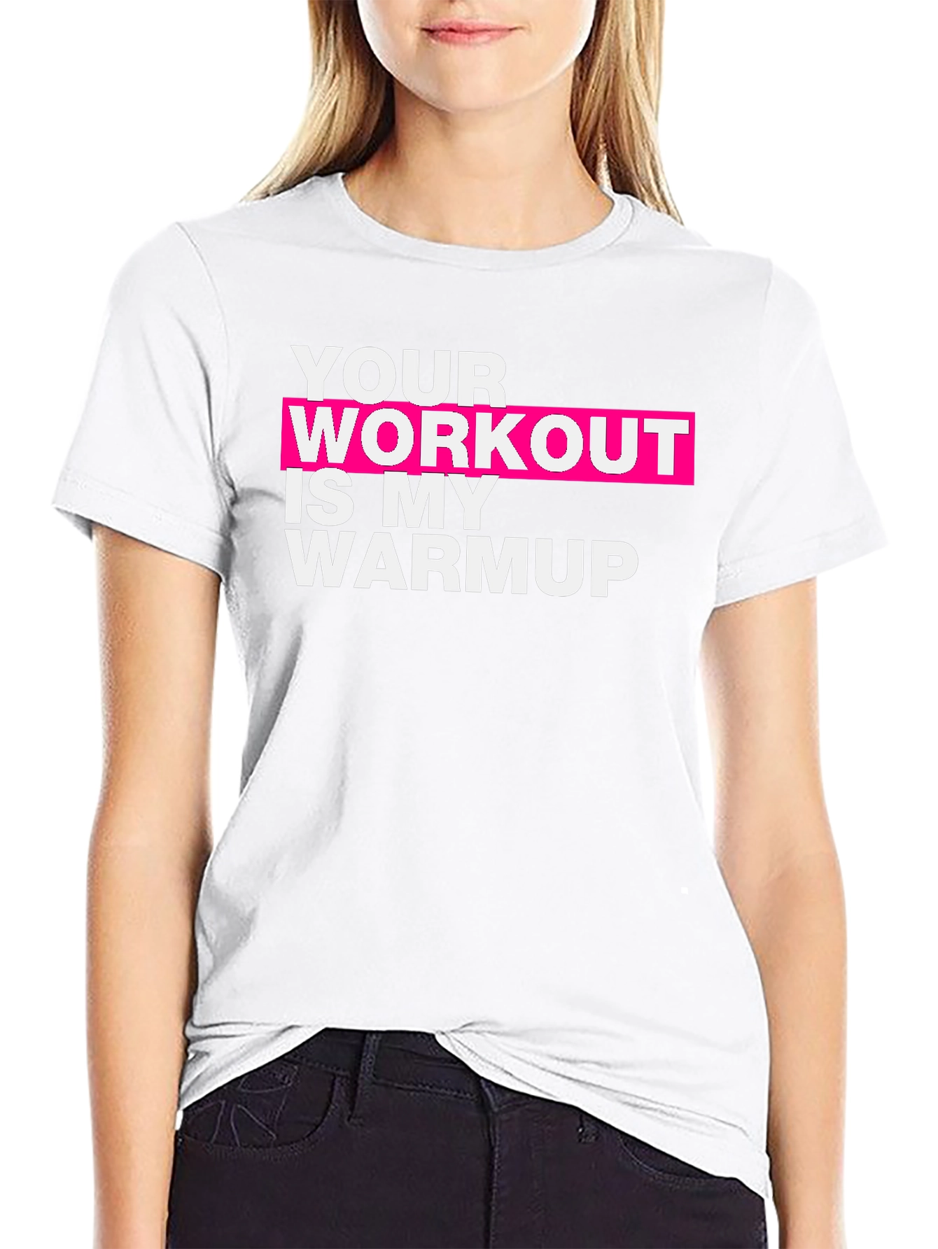 Workout Warmup Graphic Tee
