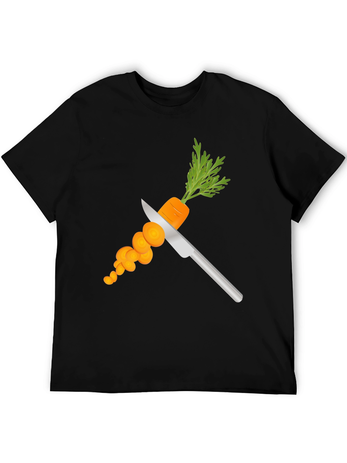 Whimsical Carrot Cut T-Shirt - Unique Graphic Tee