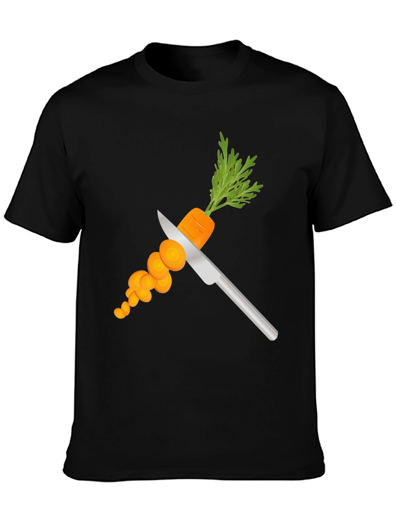 Whimsical Carrot Cut T-Shirt - Unique Graphic Tee