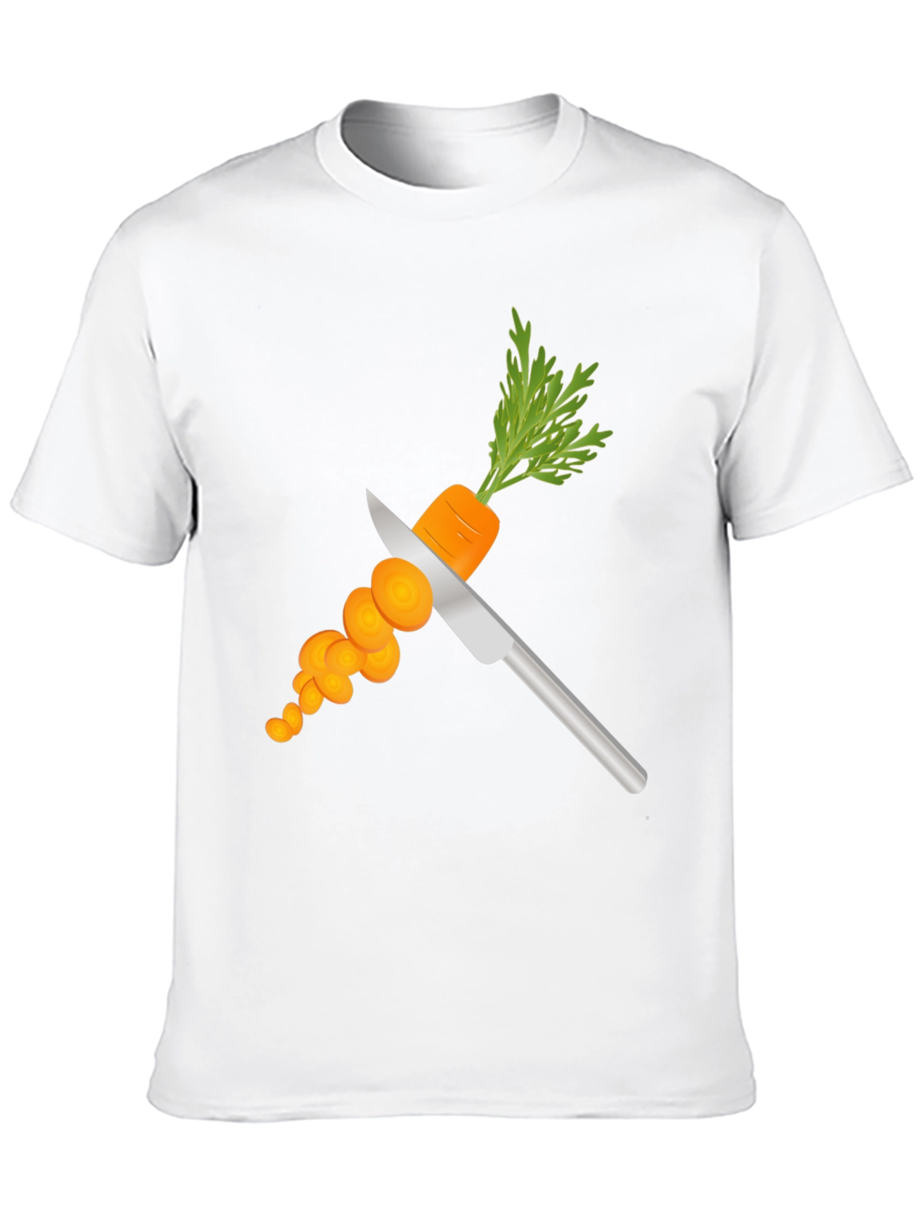 Whimsical Carrot Cut T-Shirt - Unique Graphic Tee