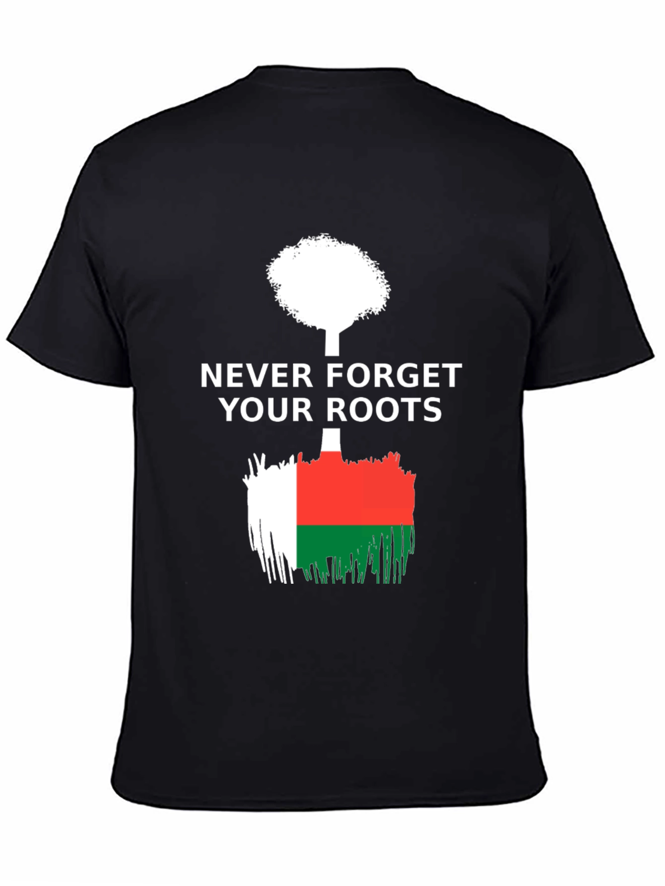 Never Forget Your Roots Madagascar Flag T-Shirt