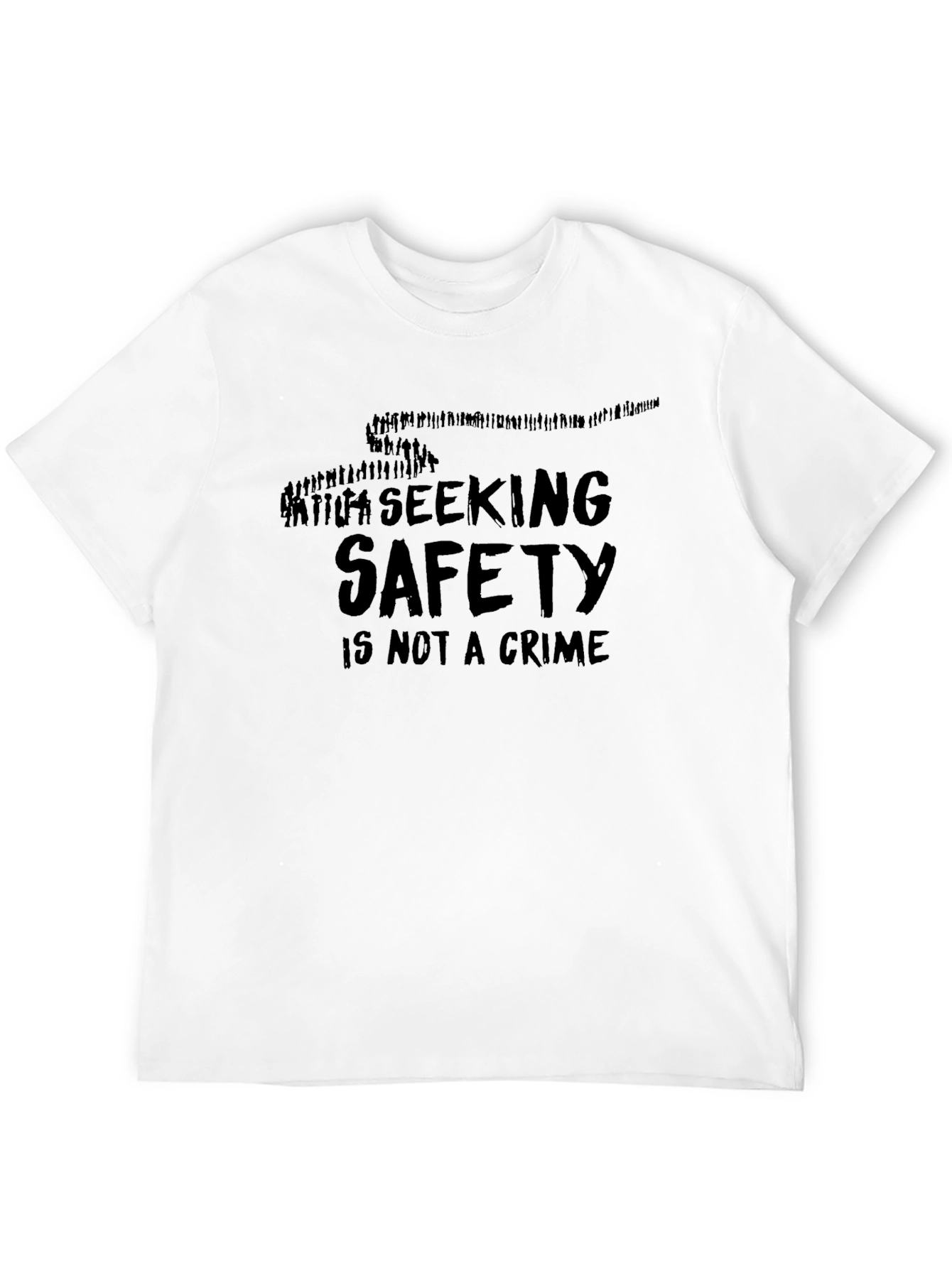Seeking Safety Tee - Human Rights Awareness