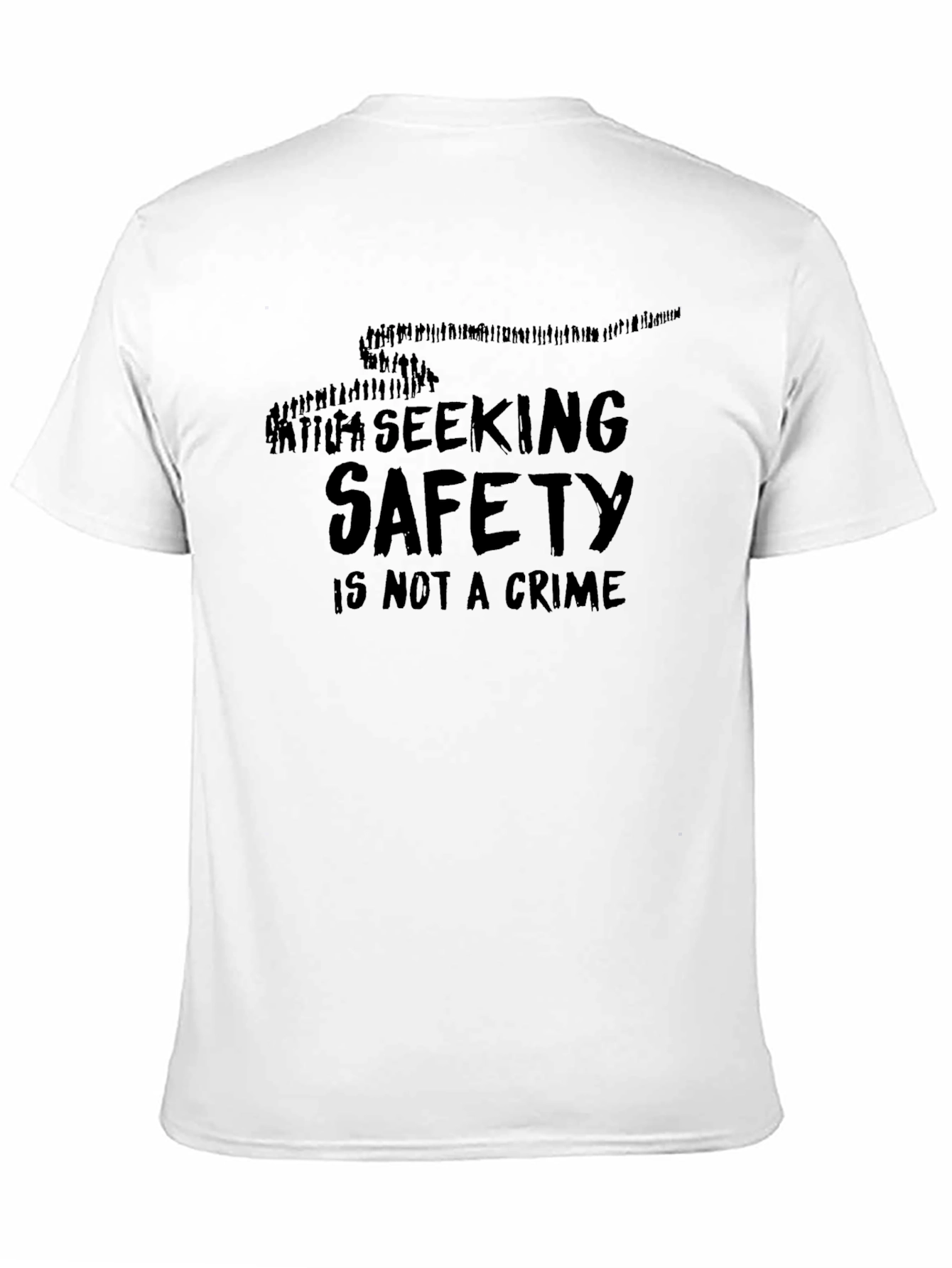 Seeking Safety Tee - Human Rights Awareness