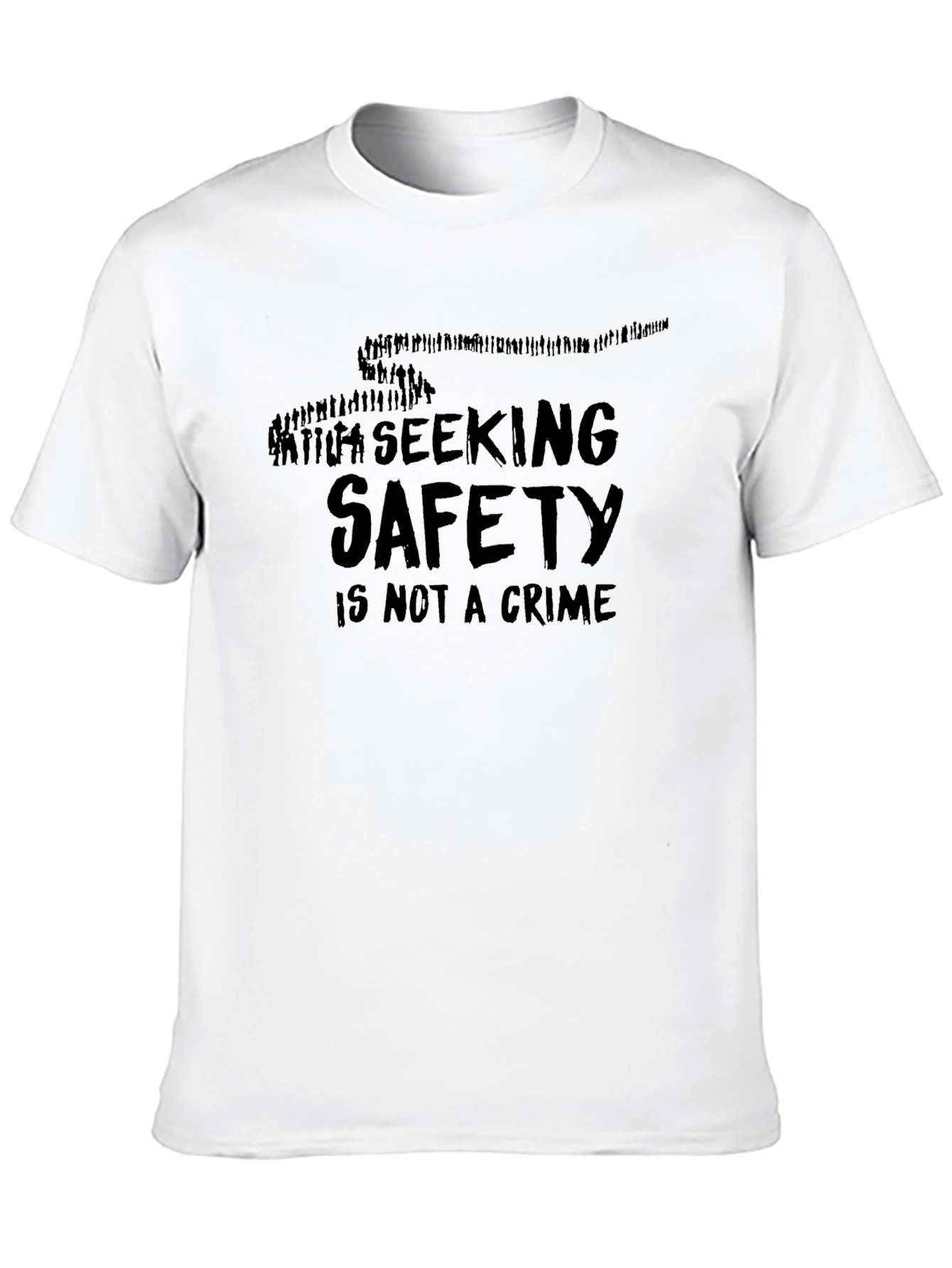 Seeking Safety Tee - Human Rights Awareness