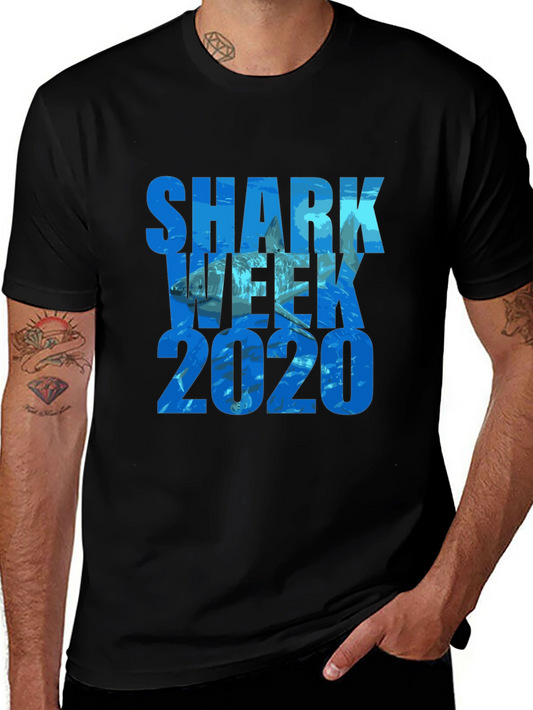 Shark Week 2020 Black T-Shirt