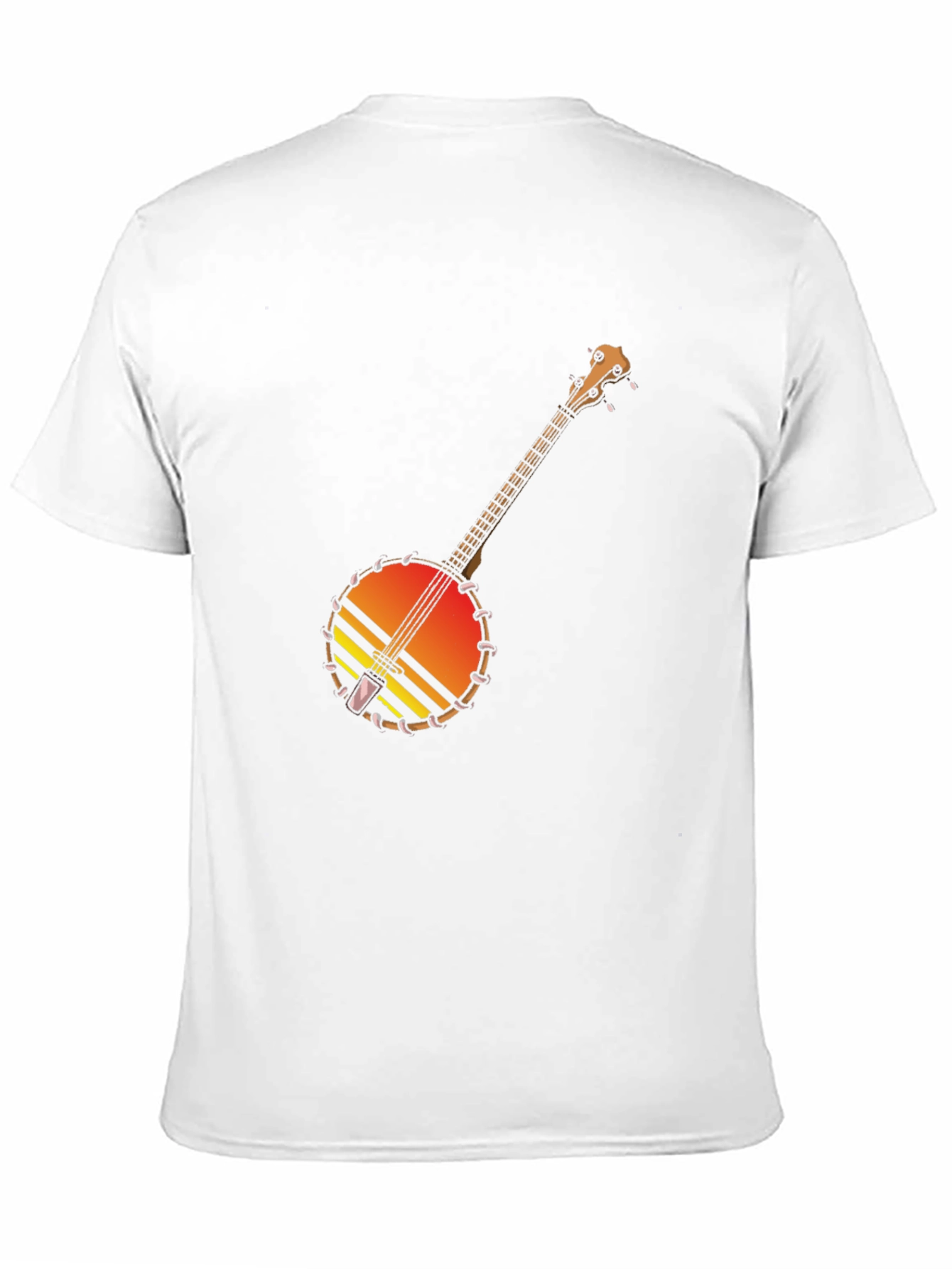 Banjo Sunset Graphic Tee - Black Cotton T-Shirt