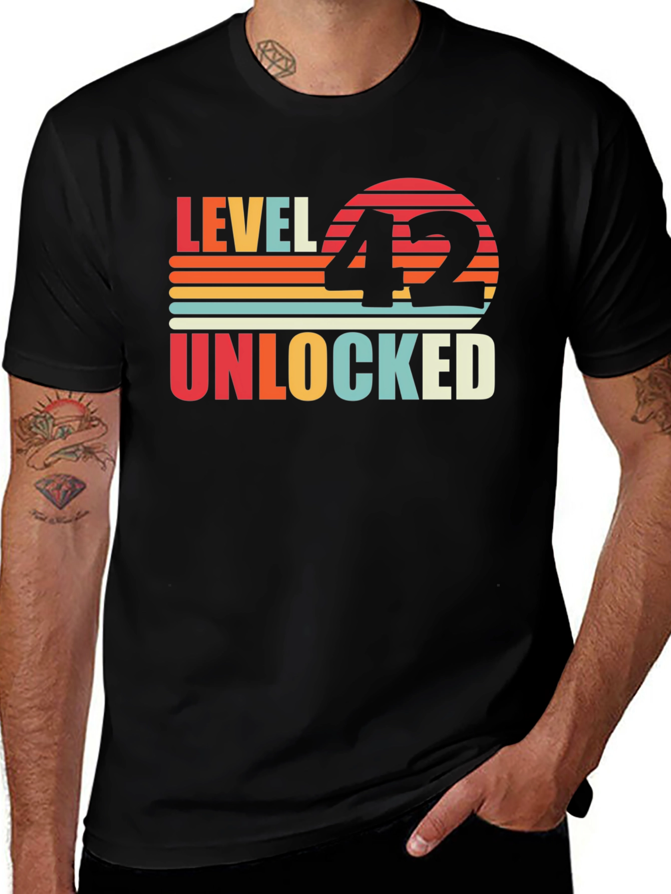 Level 42 Unlocked Birthday T-Shirt