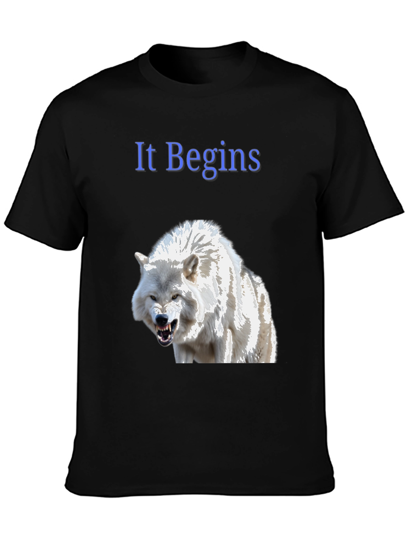 It Begins Wolf Graphic T-Shirt