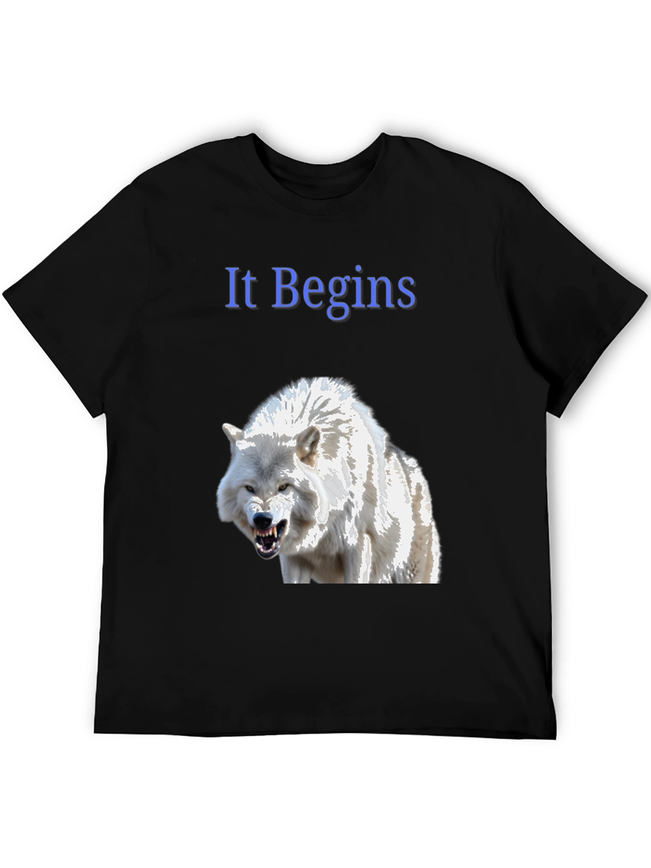It Begins Wolf Graphic T-Shirt