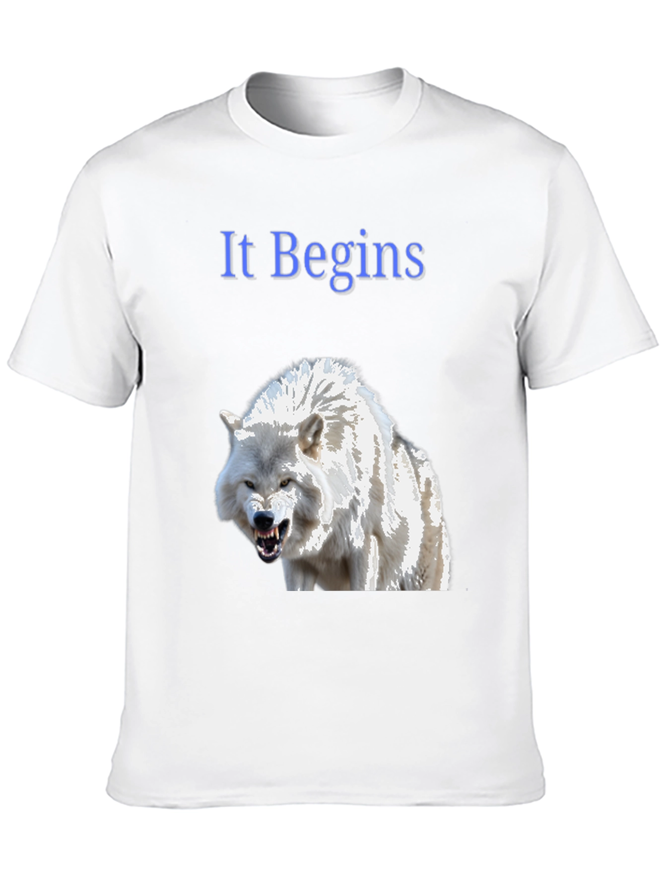 It Begins Wolf Graphic T-Shirt