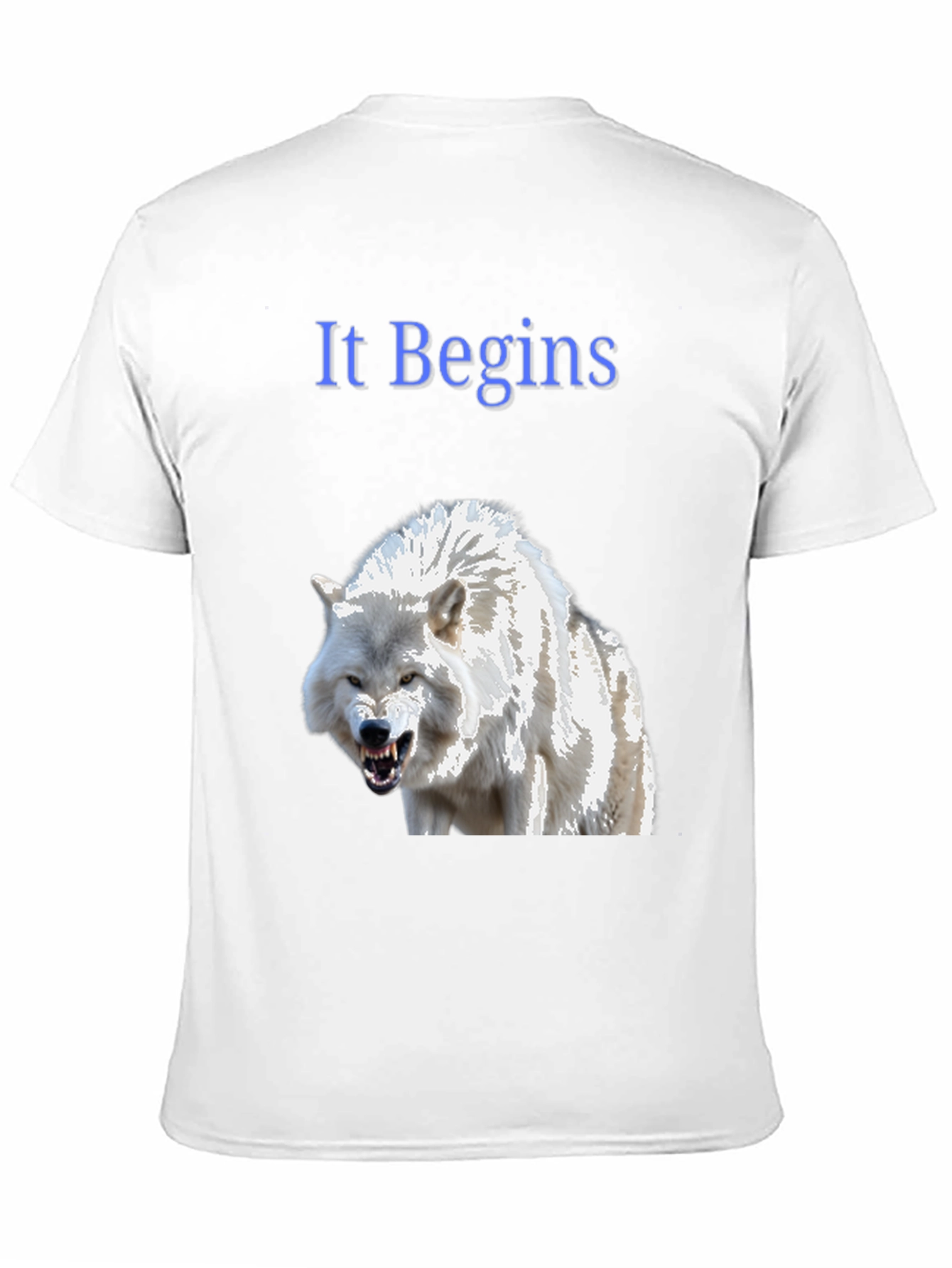It Begins Wolf Graphic T-Shirt