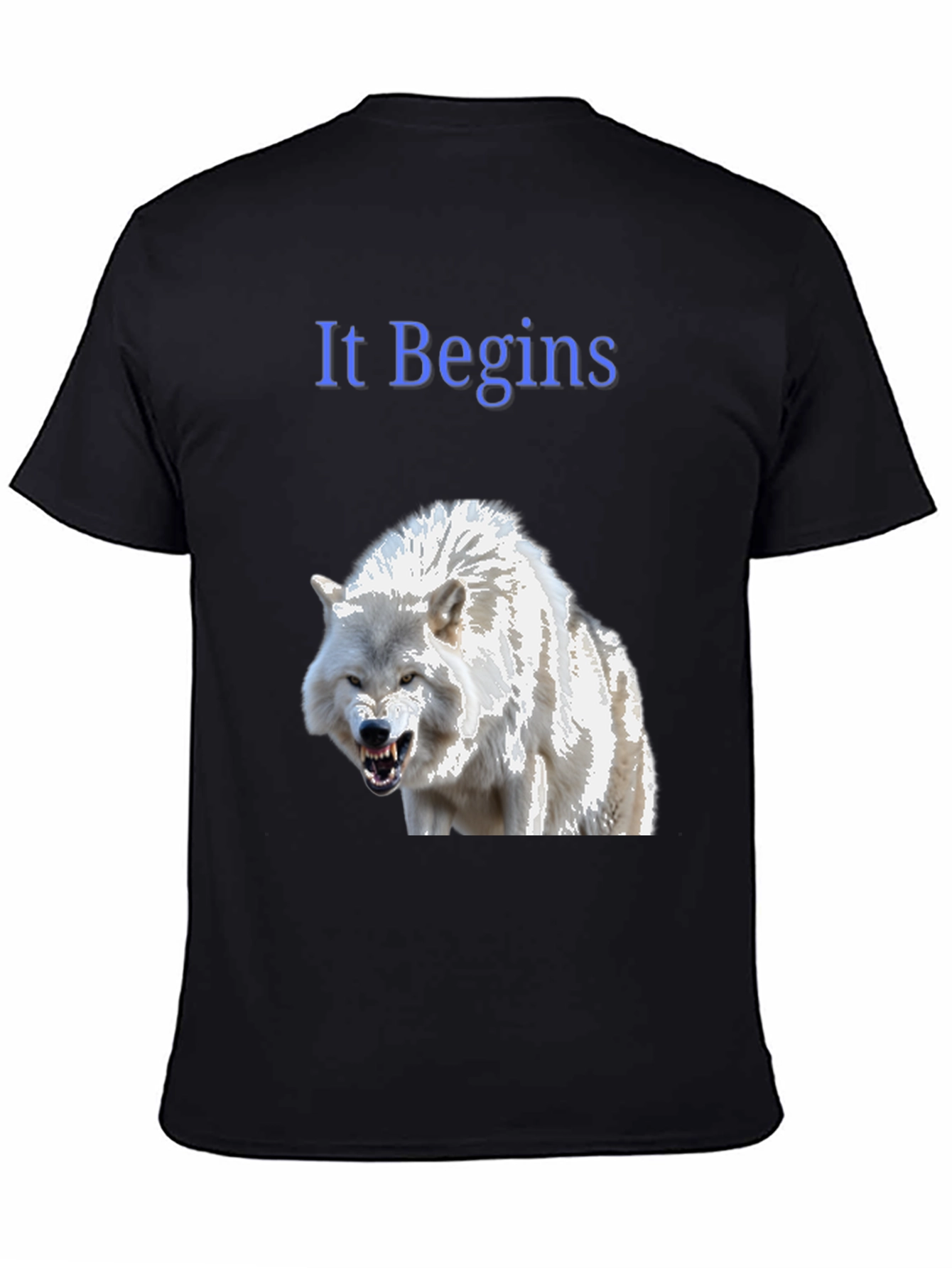 It Begins Wolf Graphic T-Shirt