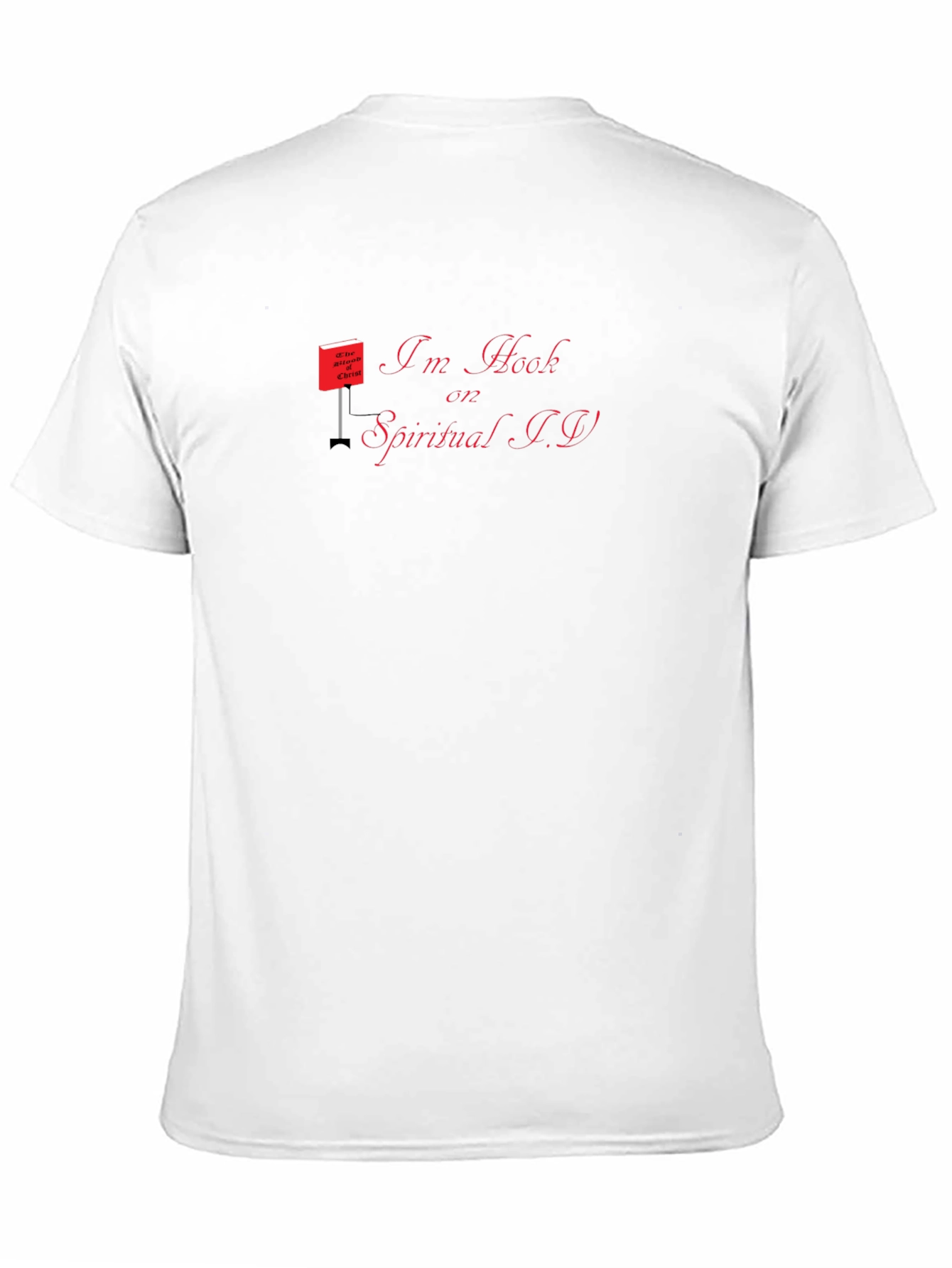 Im Hooked on Spiritual I.V. Black Tee