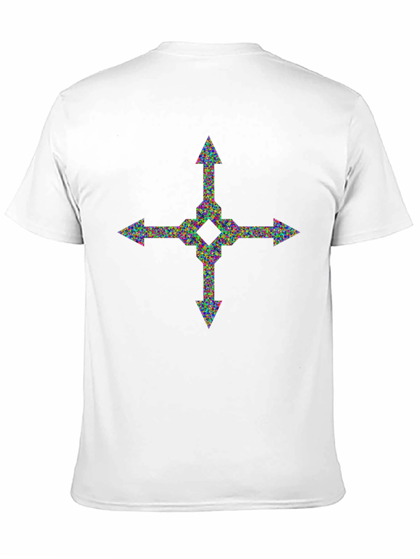 Geometric Arrow T-Shirt - Directional Style