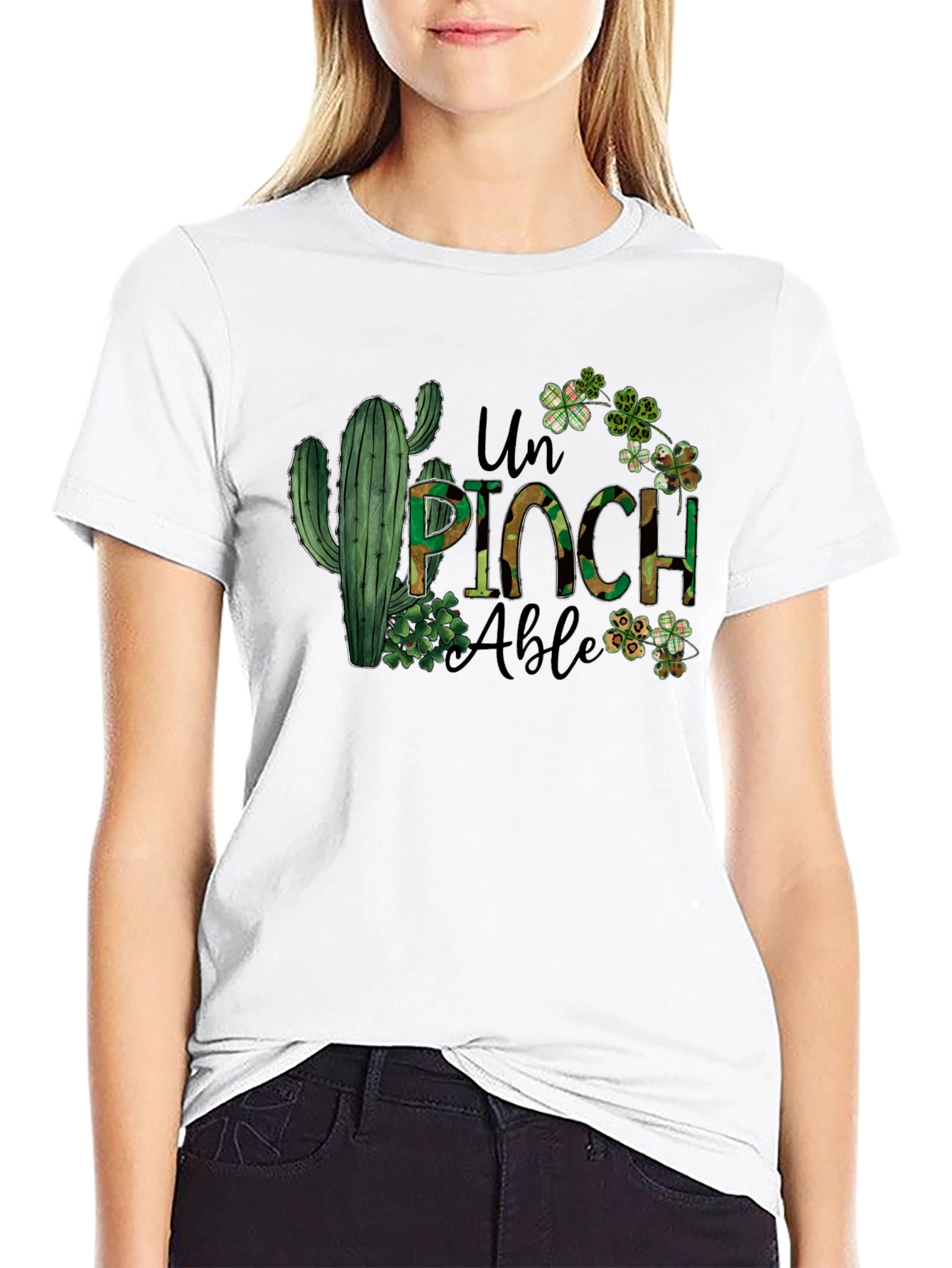 Unpinchable Shamrock St. Patricks Day T-Shirt