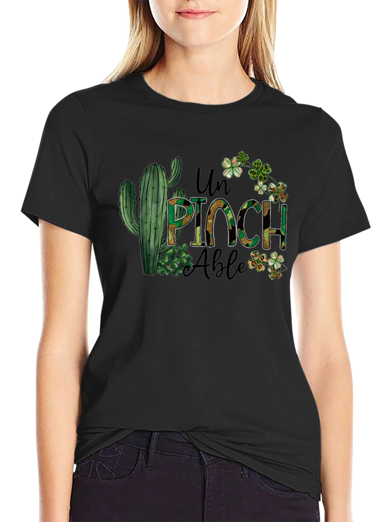 Unpinchable Shamrock St. Patricks Day T-Shirt
