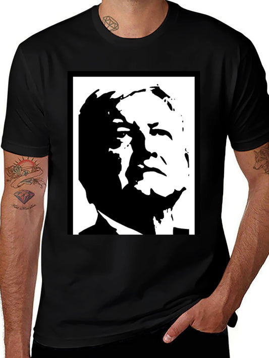 Black & White Portrait Tee