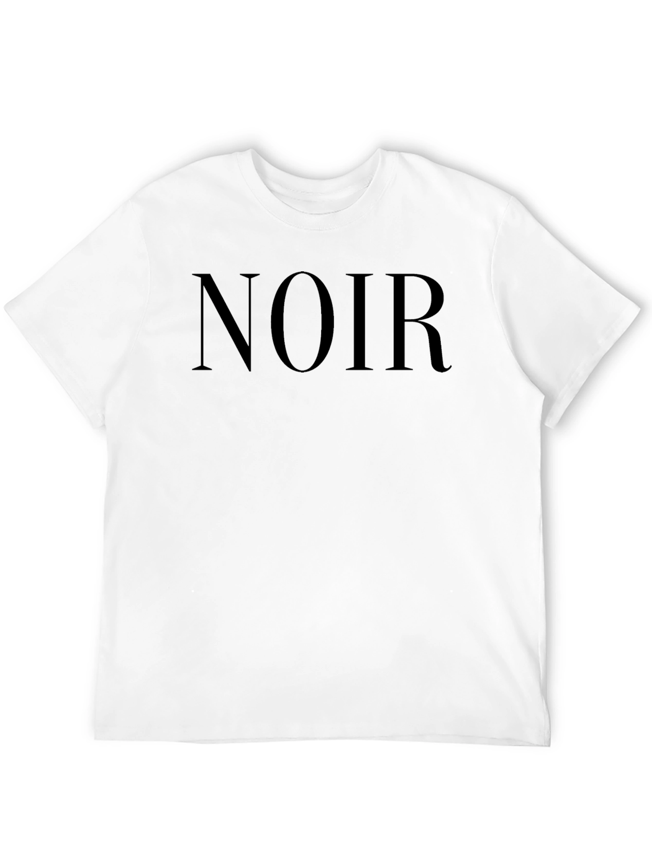 Noir Graphic Tee - Modern Minimalist Style