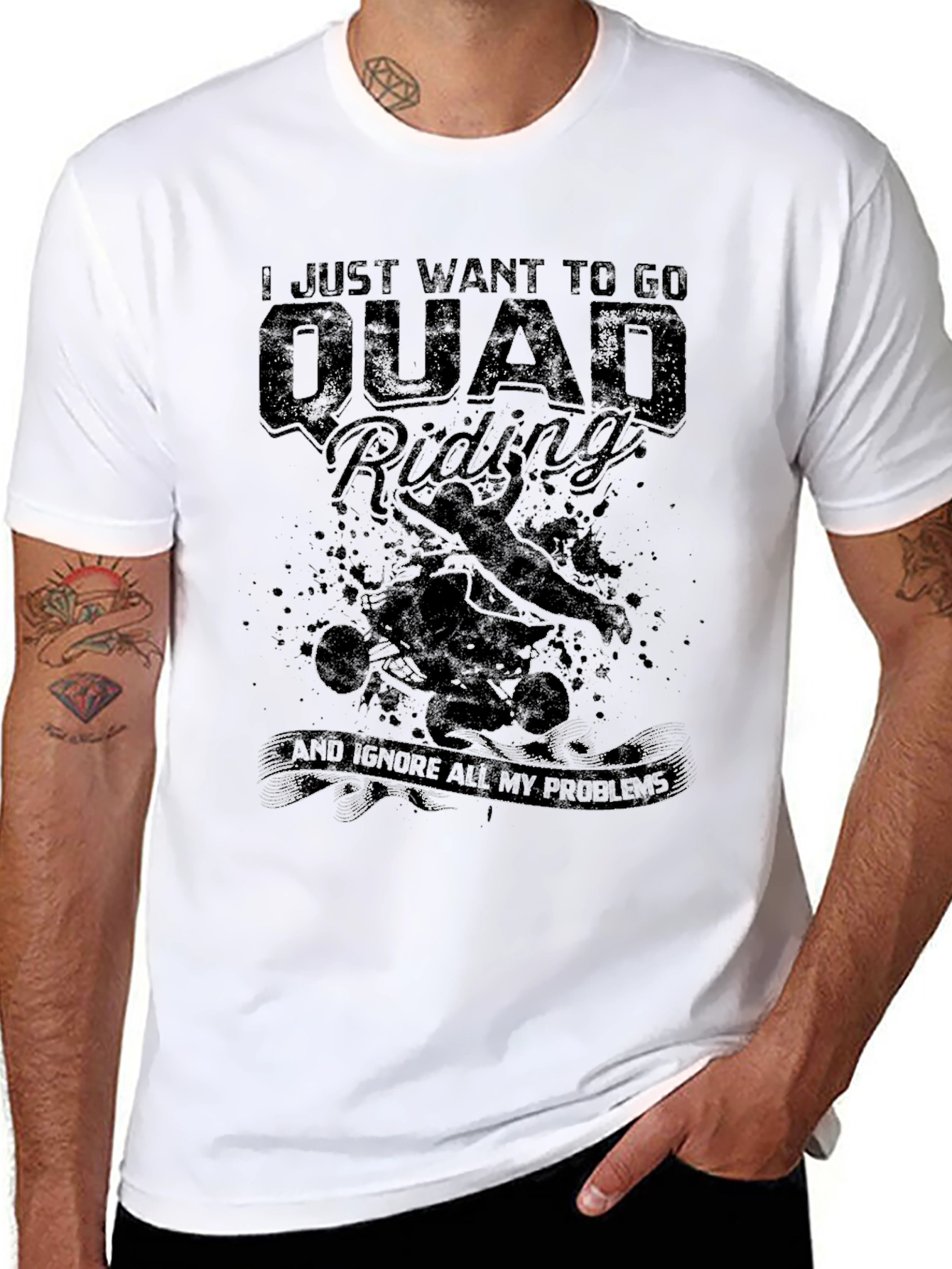Quad Riding T-Shirt - Off-Road Adventure Tee