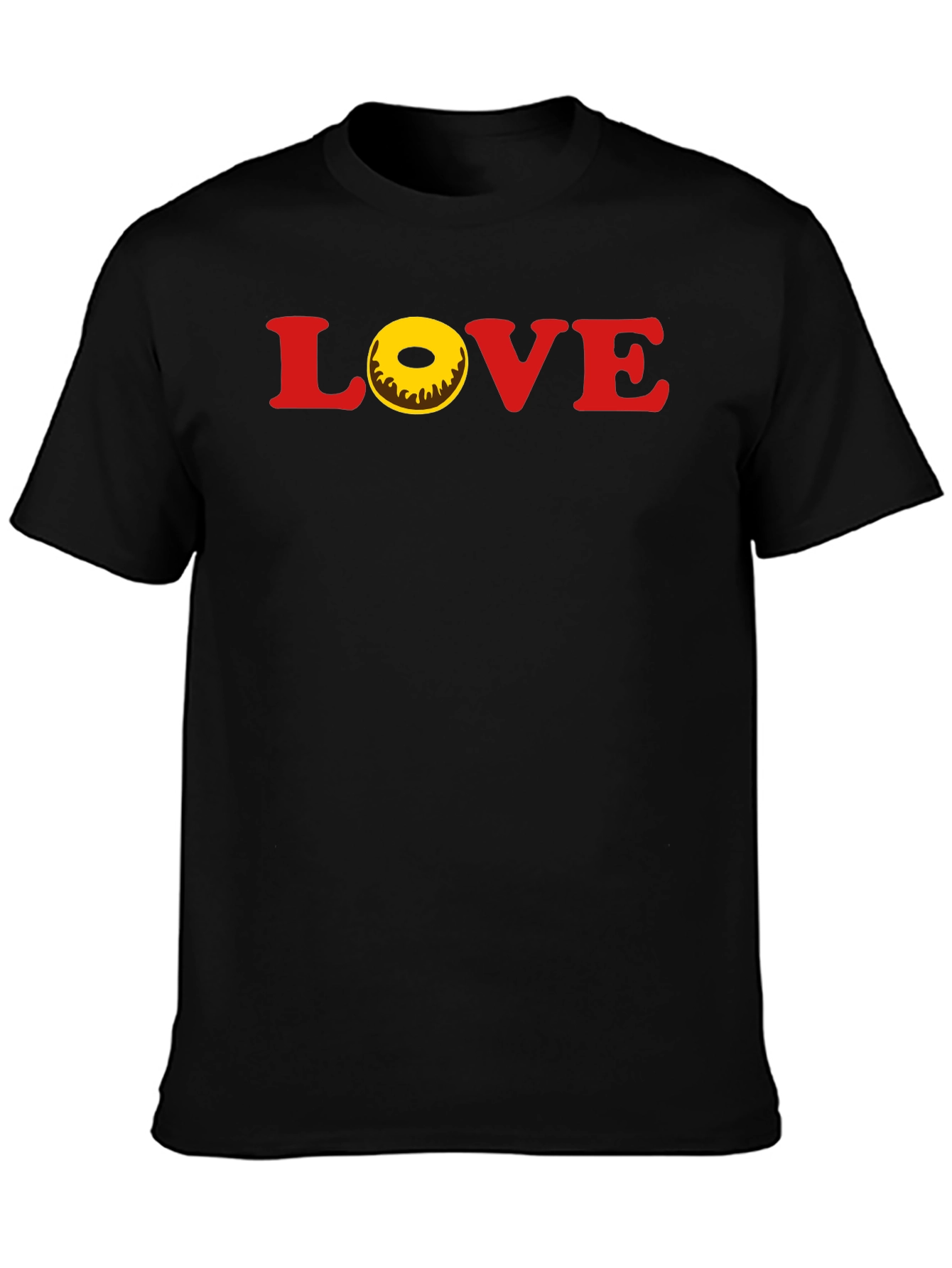 Love Donut T-Shirt - Casual Graphic Tee