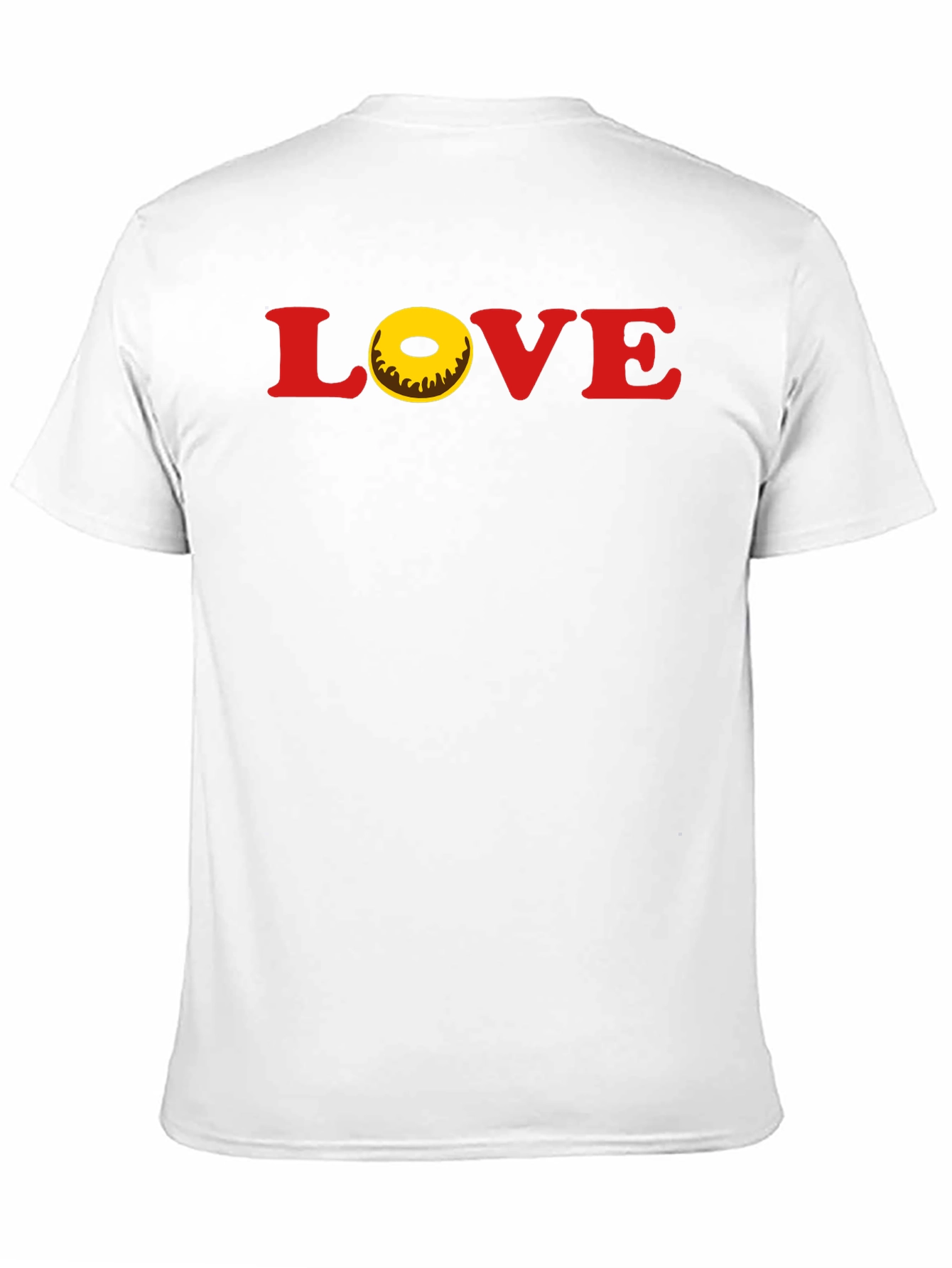 Love Donut T-Shirt - Casual Graphic Tee