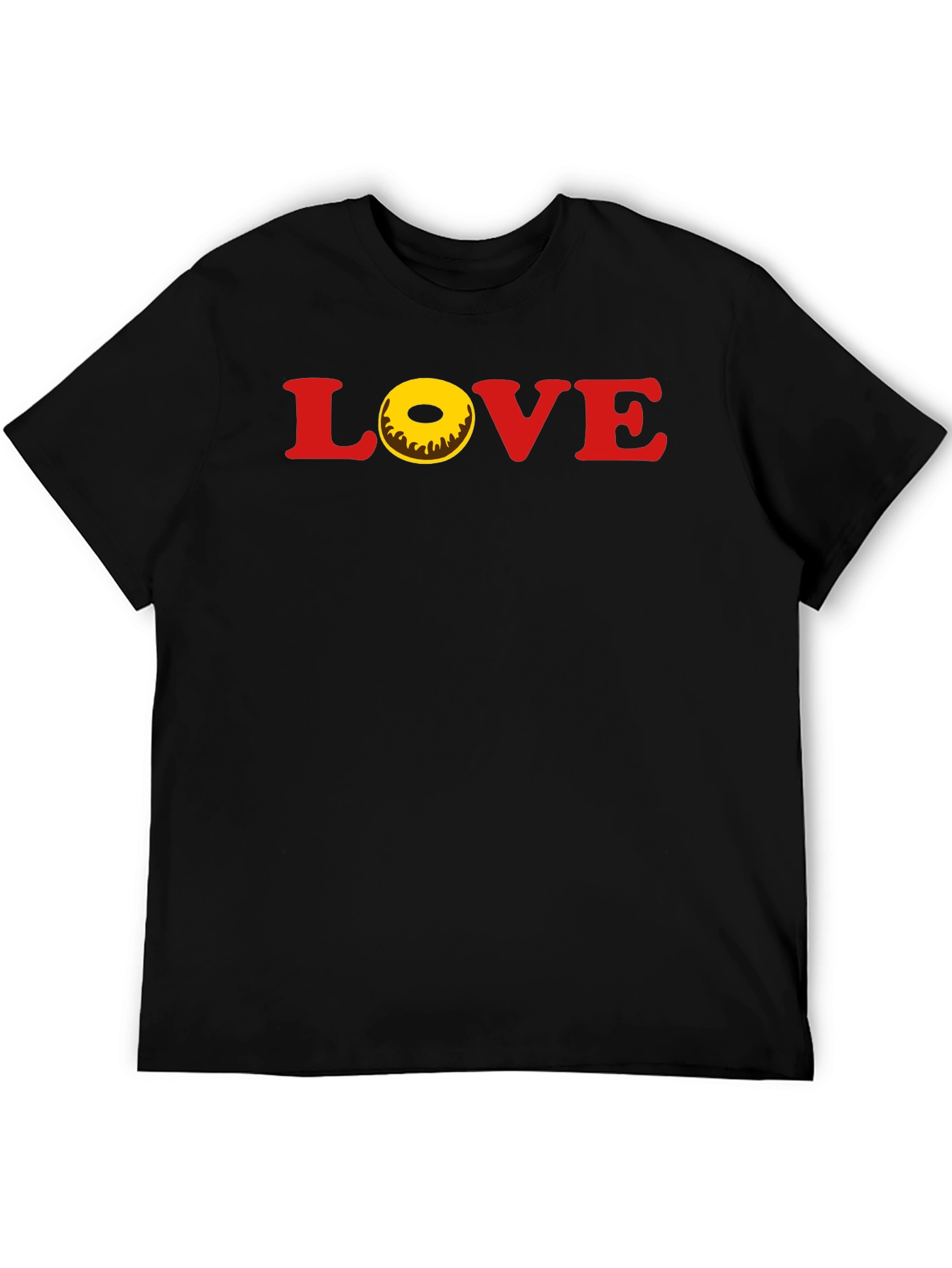Love Donut T-Shirt - Casual Graphic Tee
