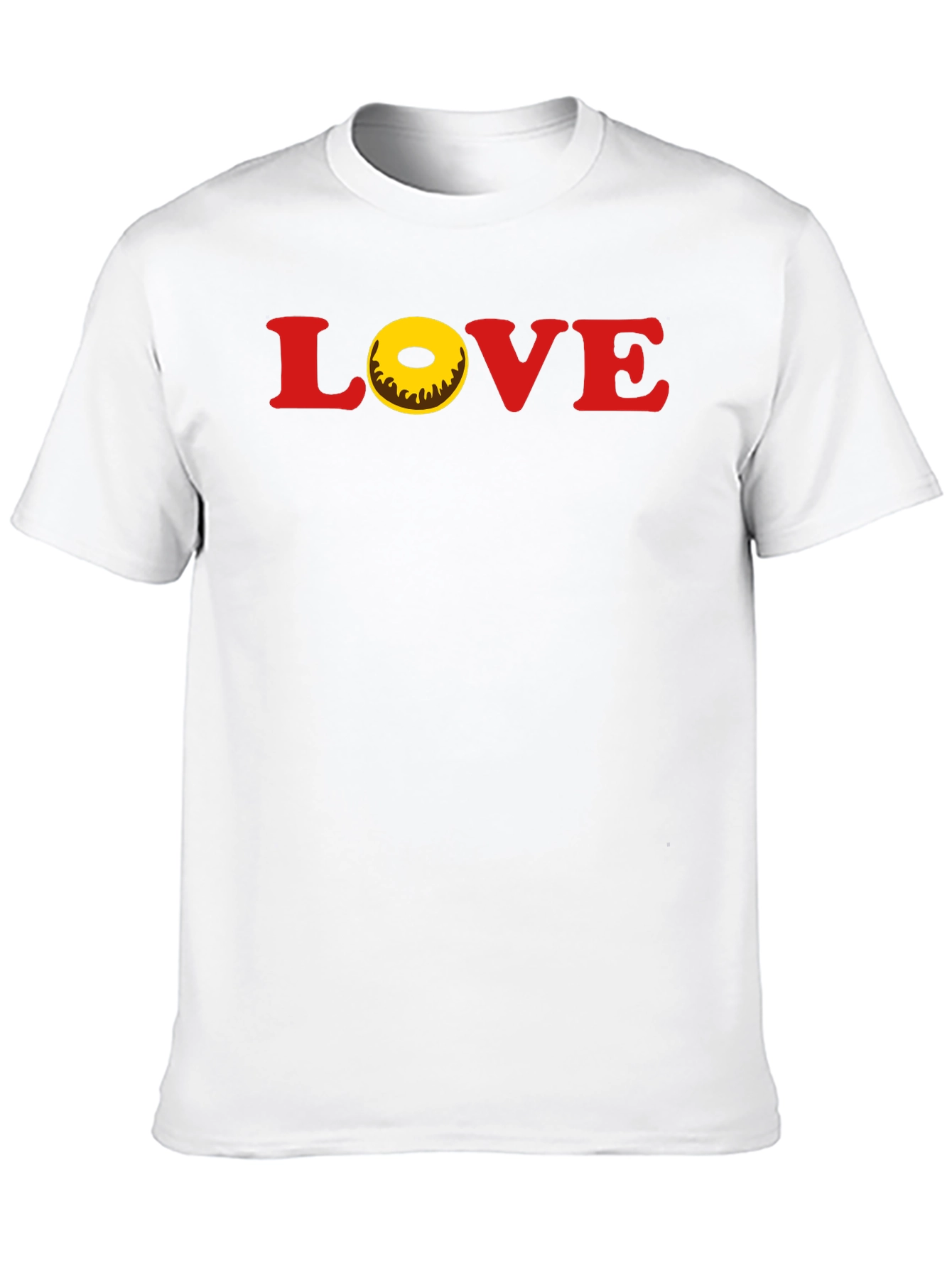 Love Donut T-Shirt - Casual Graphic Tee
