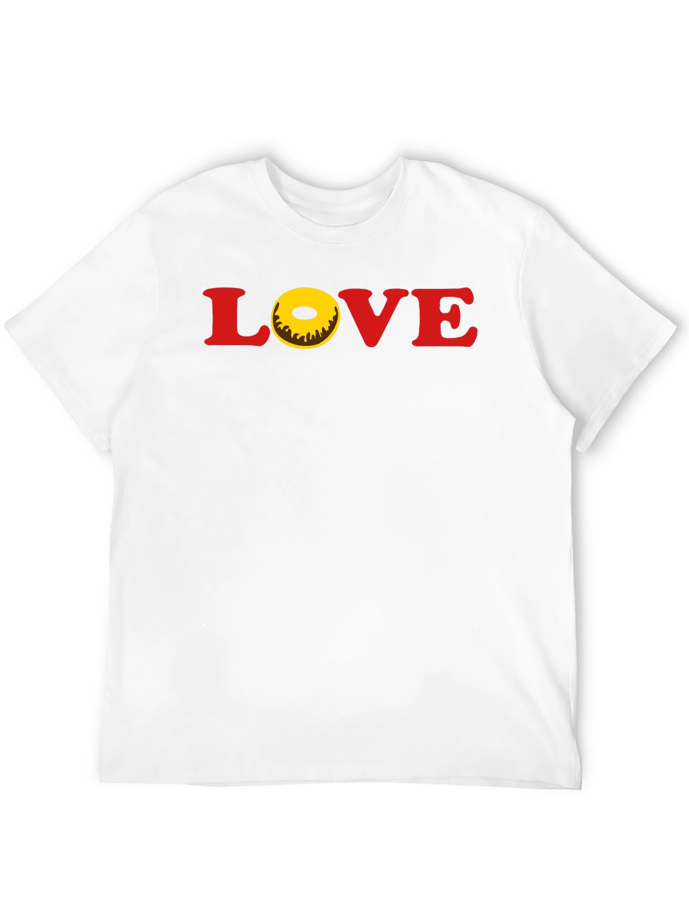 Love Donut T-Shirt - Casual Graphic Tee