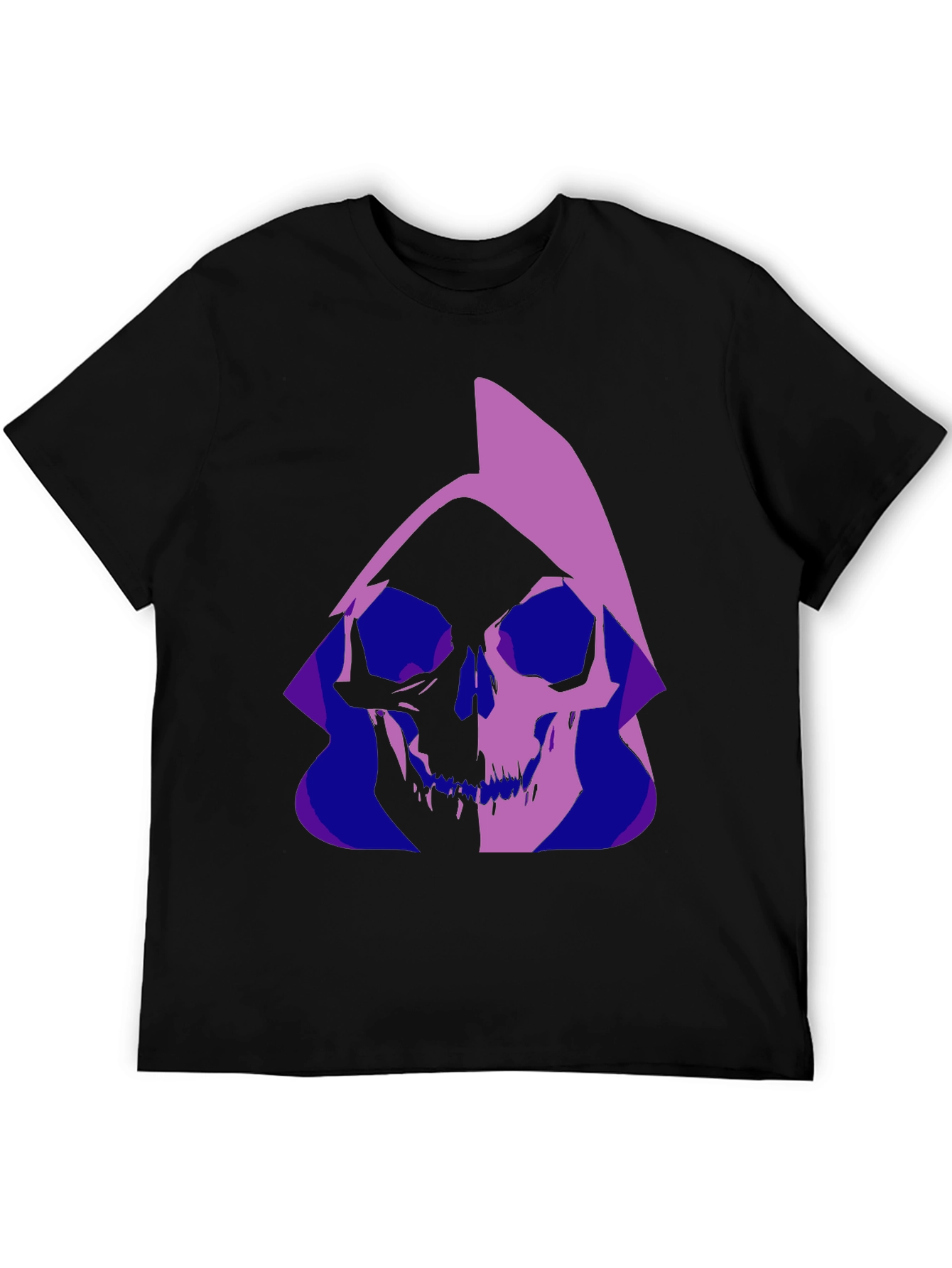 Grim Reaper Graphic T-Shirt - Stylish Gothic Tee