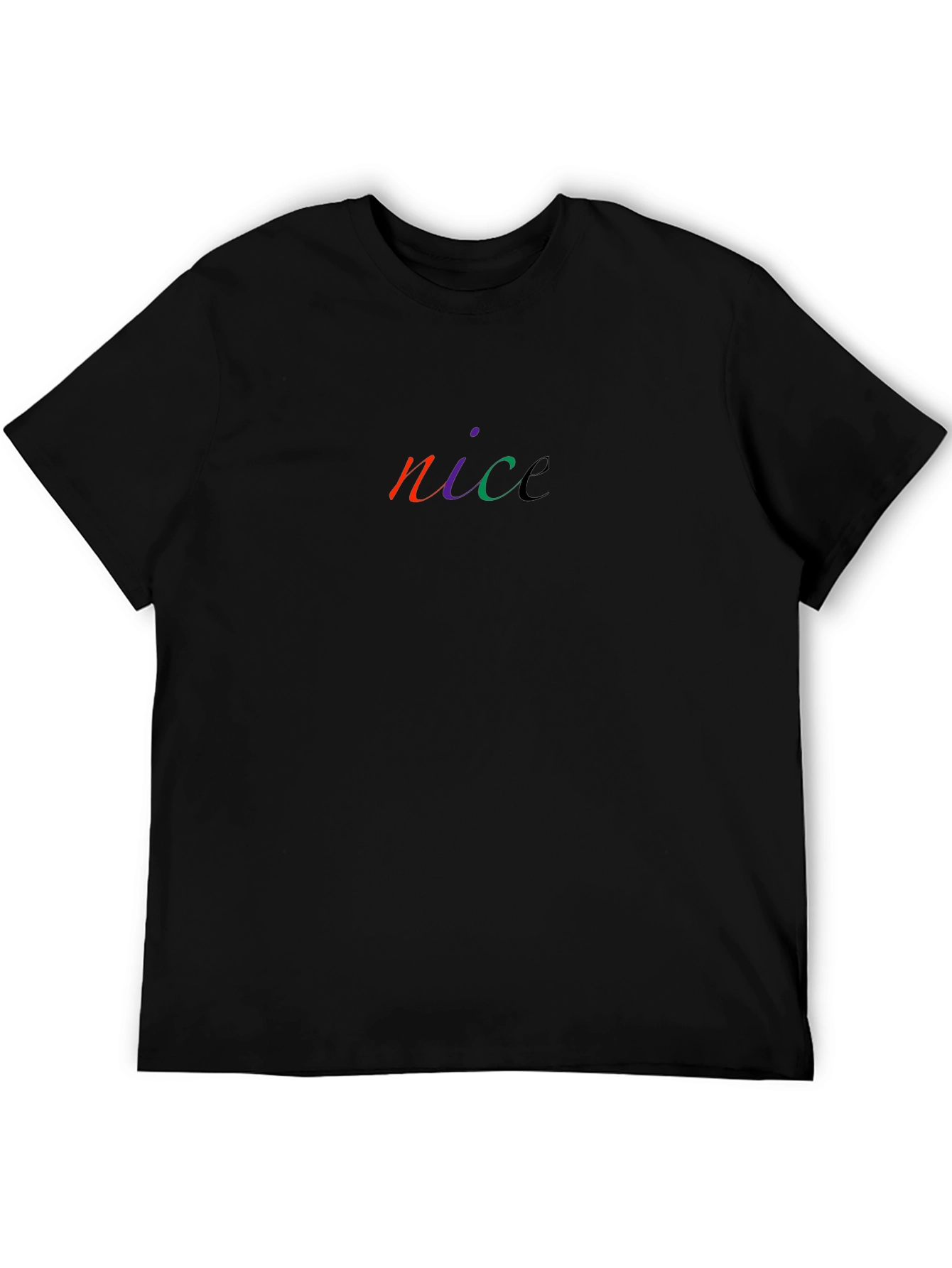 Nice Graphic Black T-Shirt