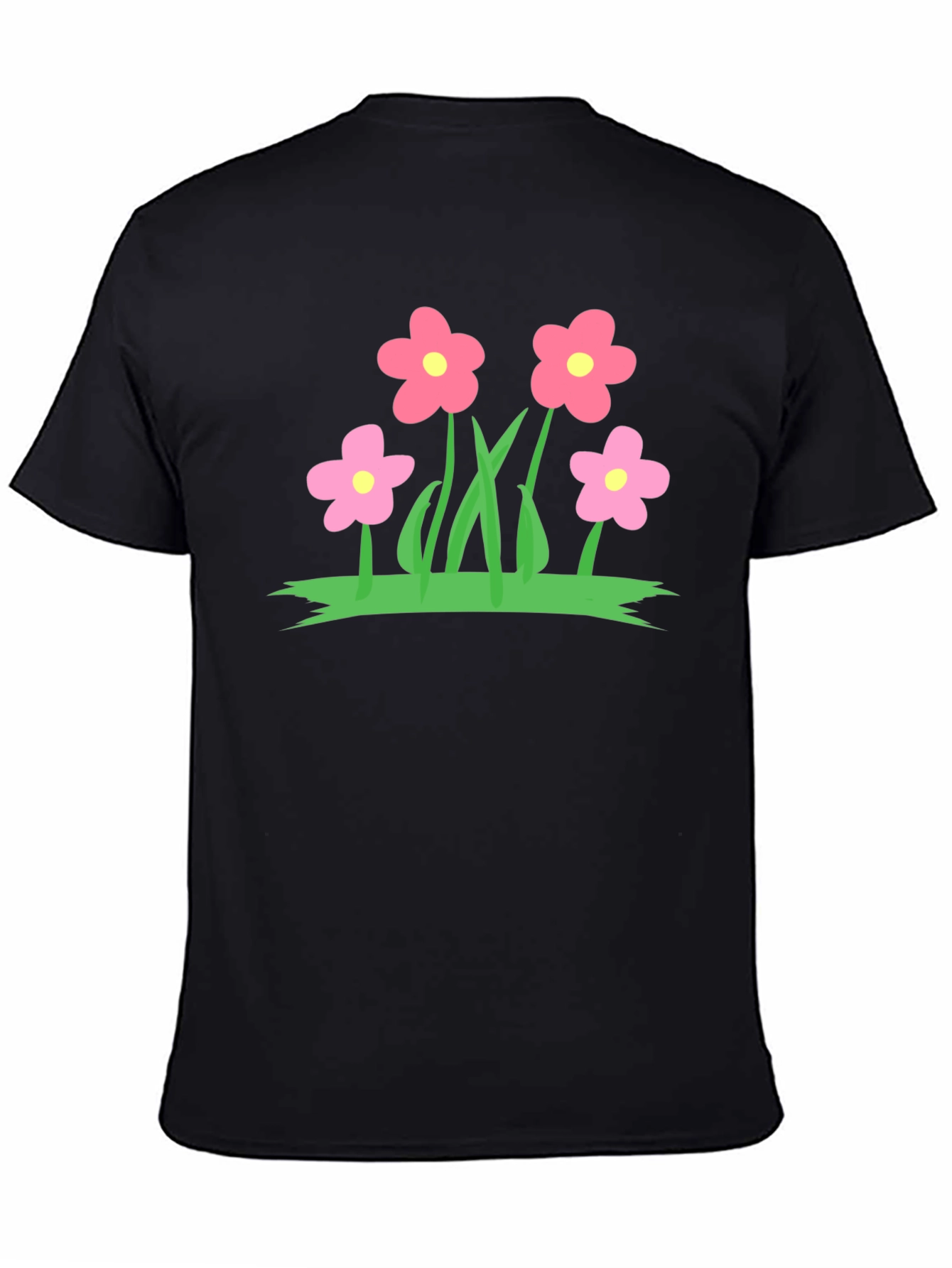 Floral Graphic Tee - Pink Flower Power Shirt