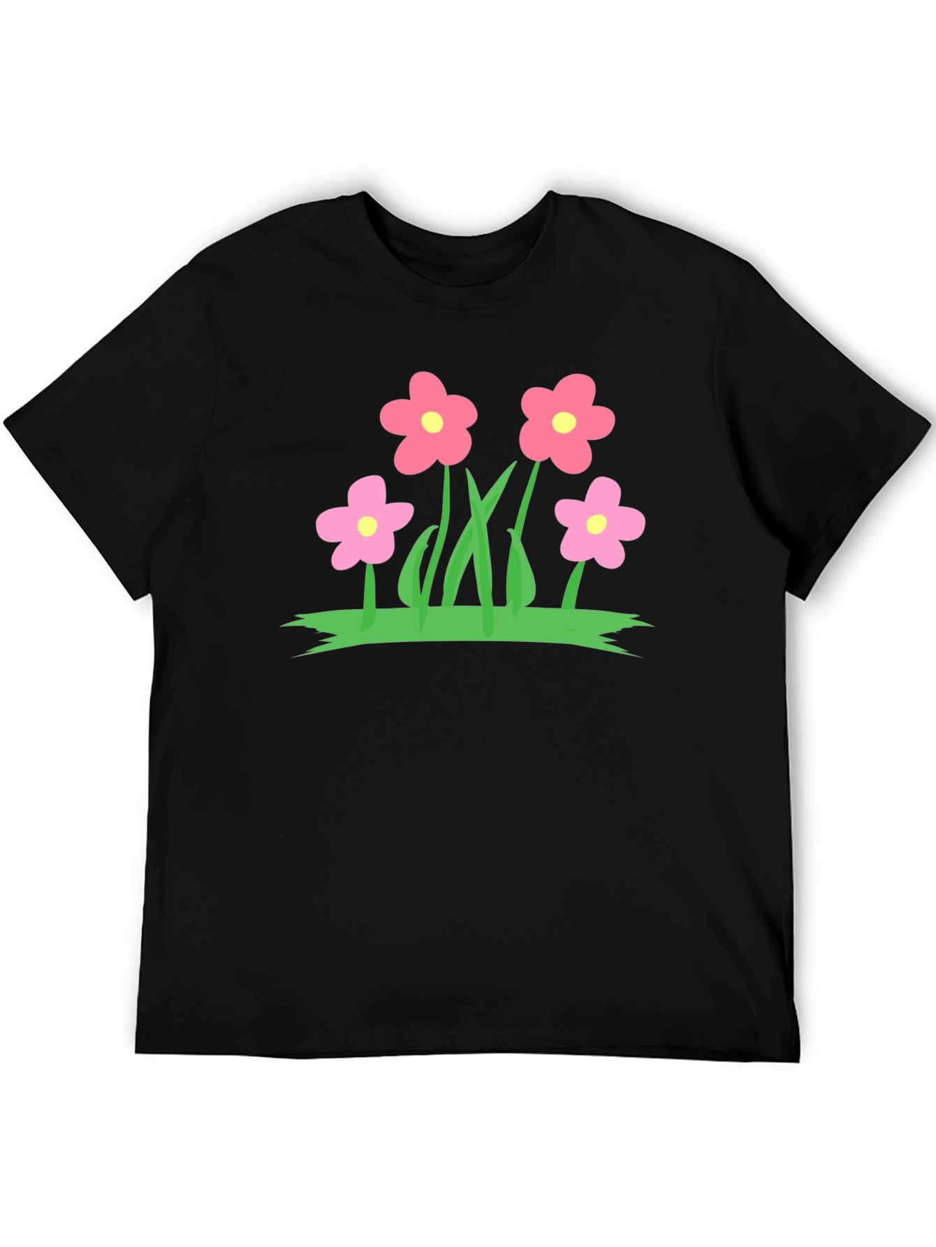 Floral Graphic Tee - Pink Flower Power Shirt