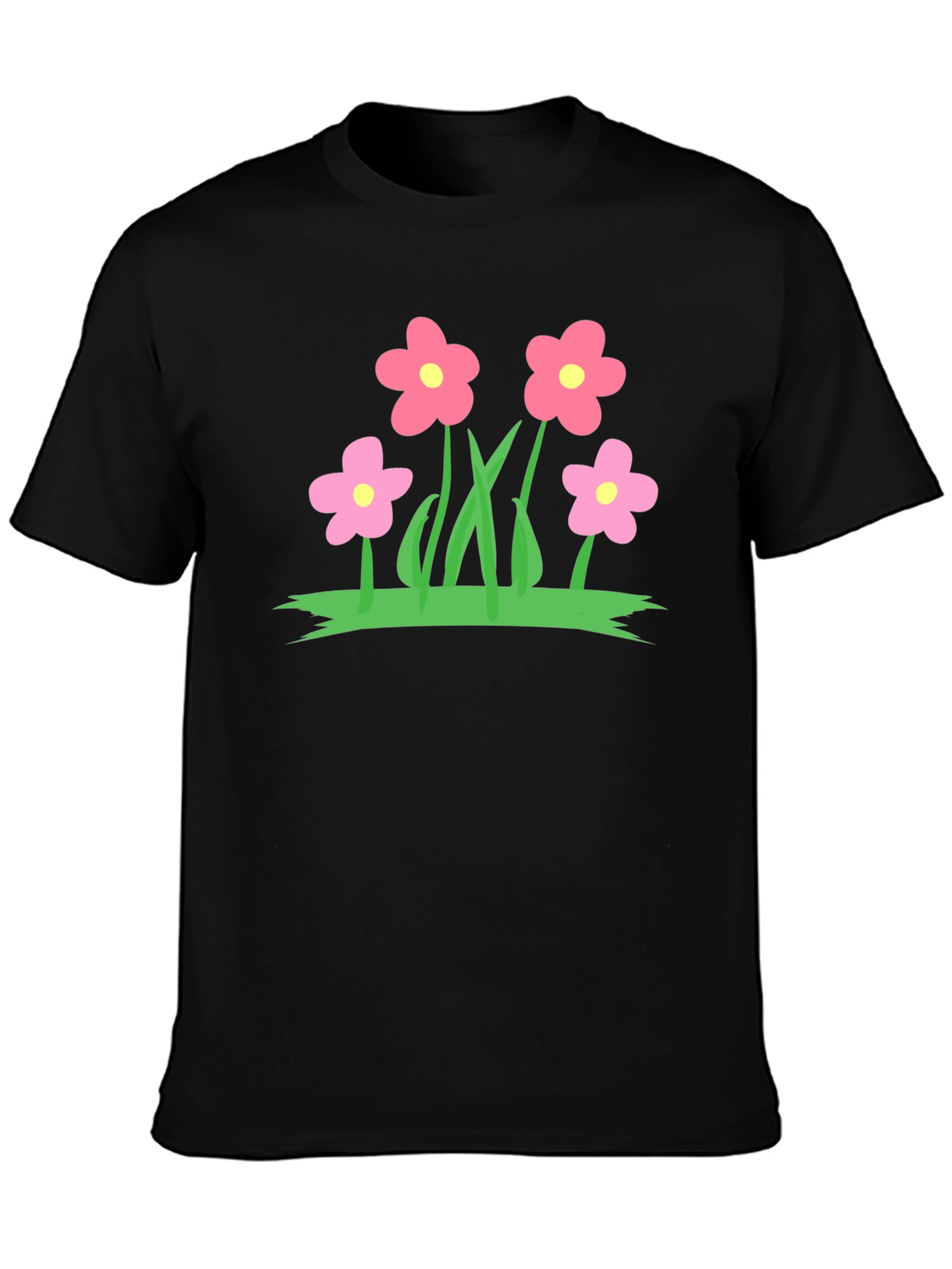 Floral Graphic Tee - Pink Flower Power Shirt