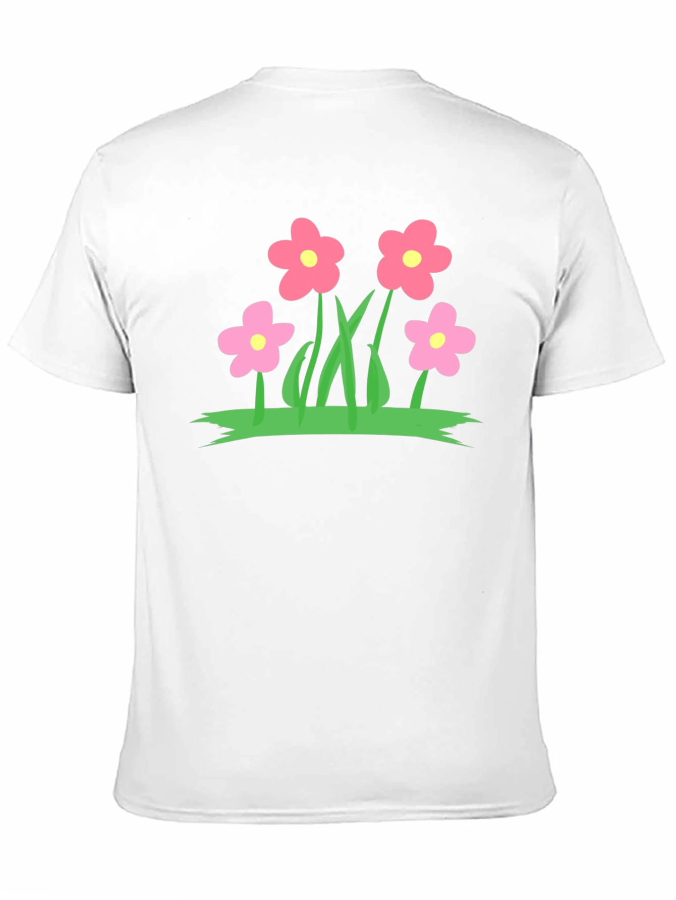 Floral Graphic Tee - Pink Flower Power Shirt