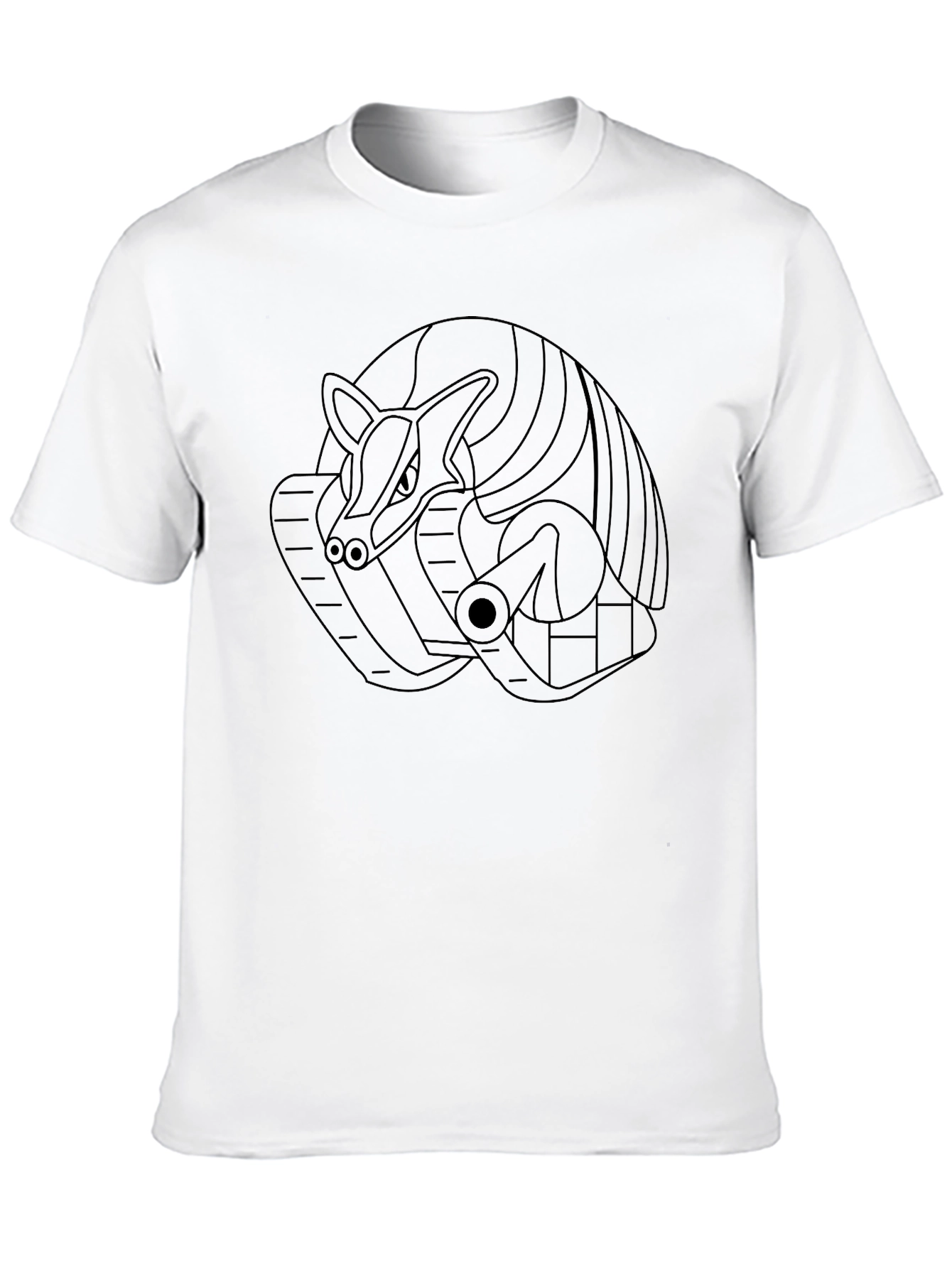Armadillo Tank Graphic Tee - Unique & Stylish