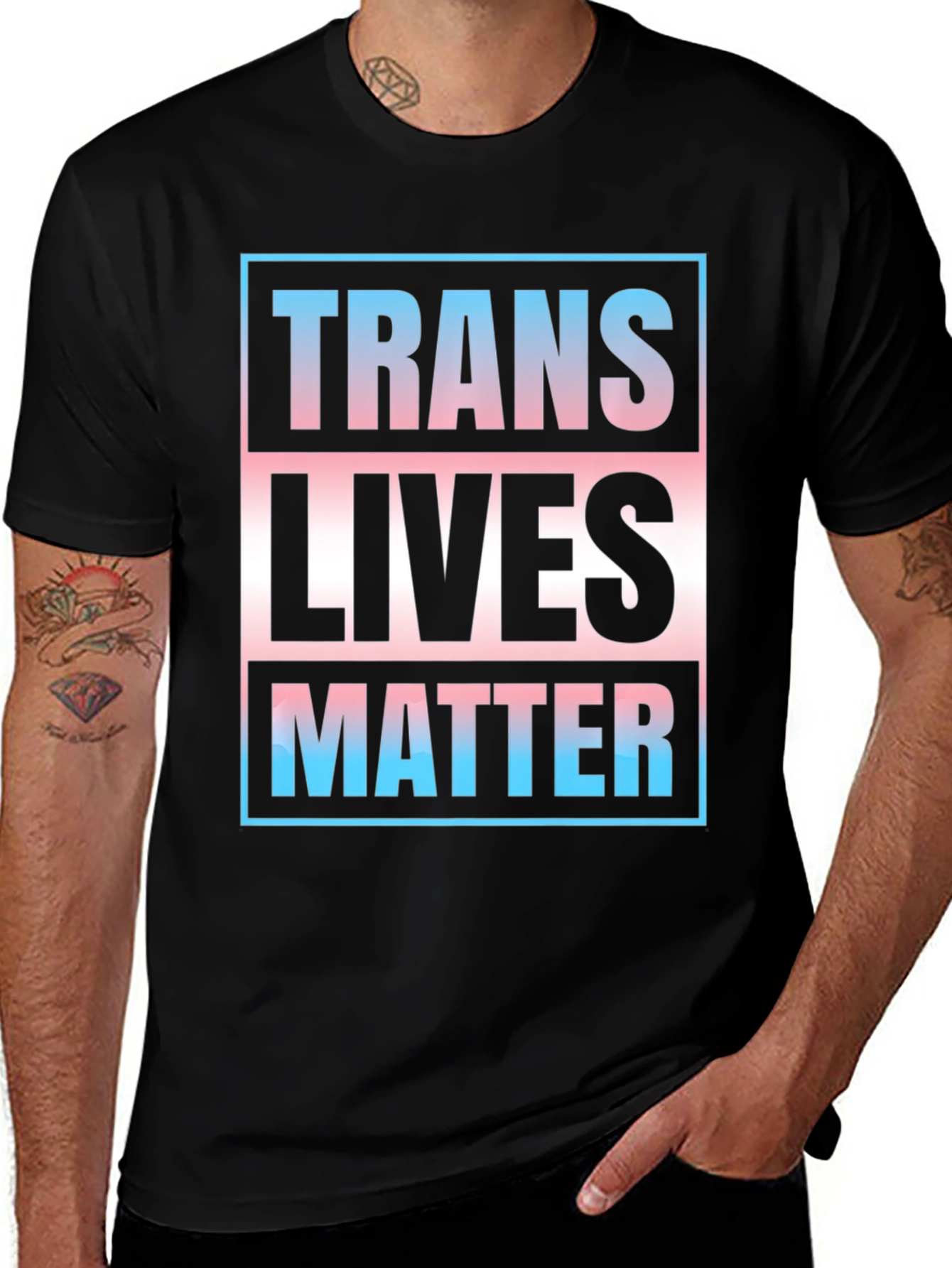 Trans Lives Matter T-Shirt: Bold Statement Tee