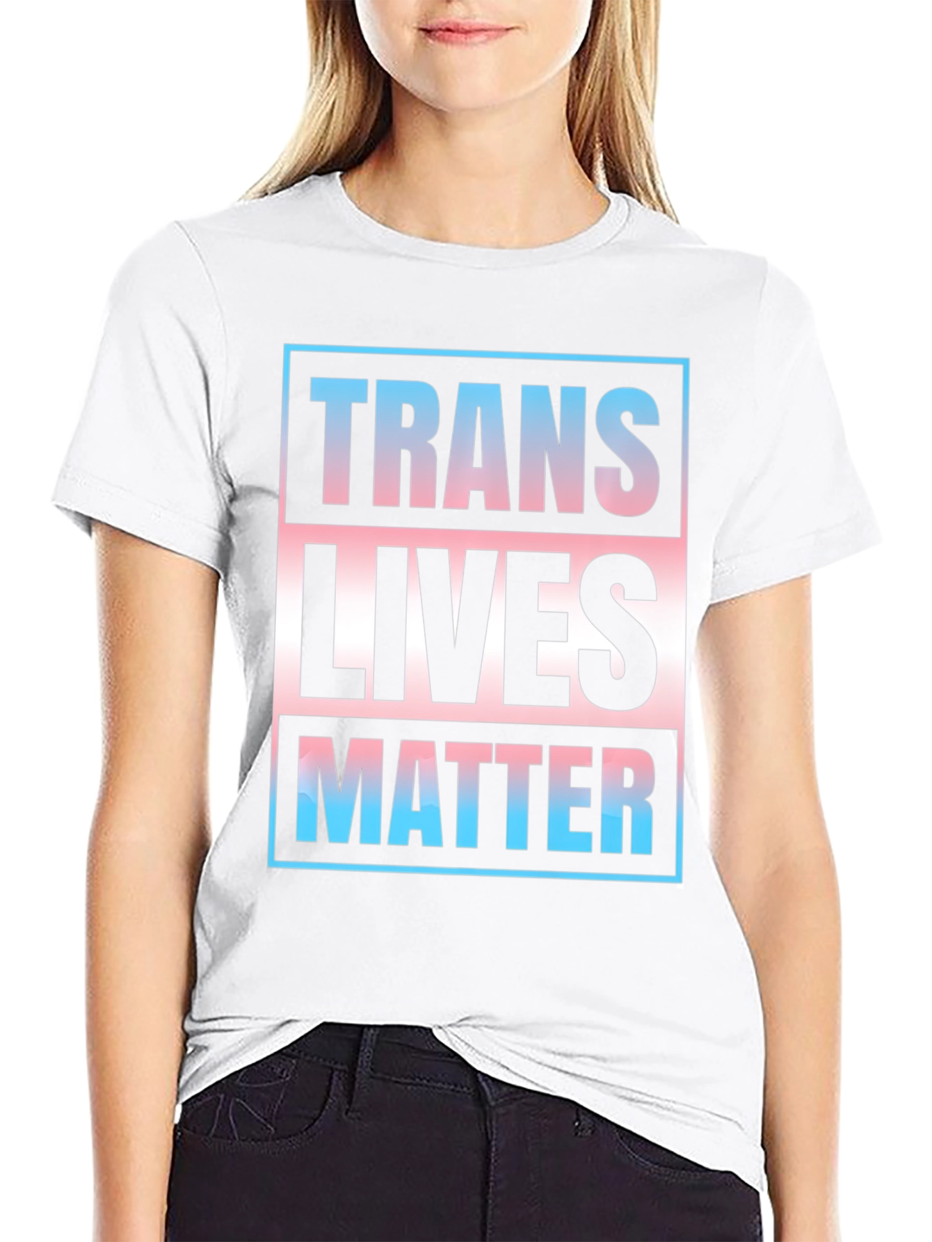 Trans Lives Matter T-Shirt: Bold Statement Tee