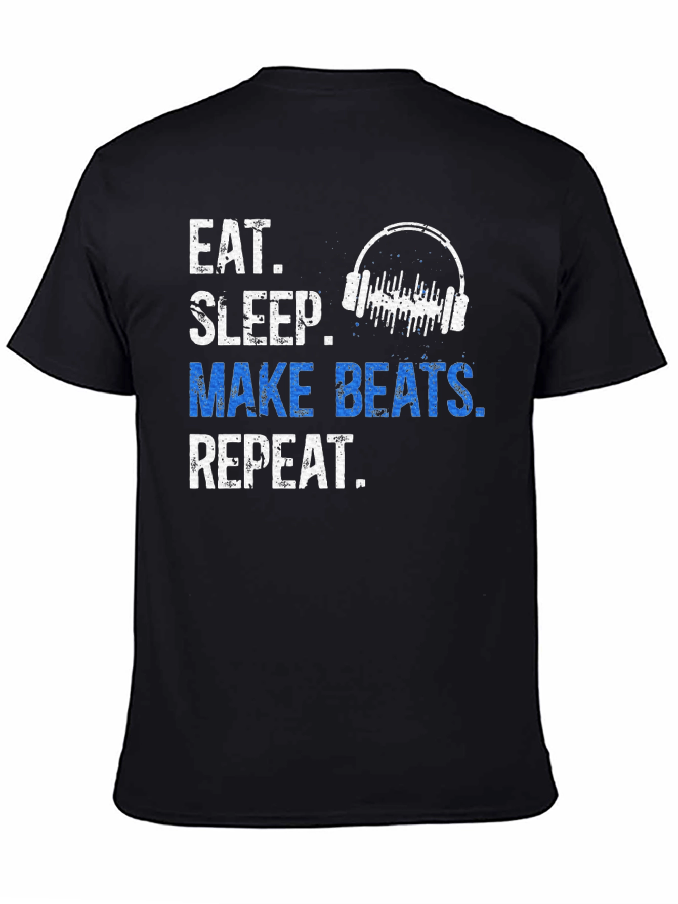 Eat Sleep Make Beats Repeat T-Shirt Music Lover Tee