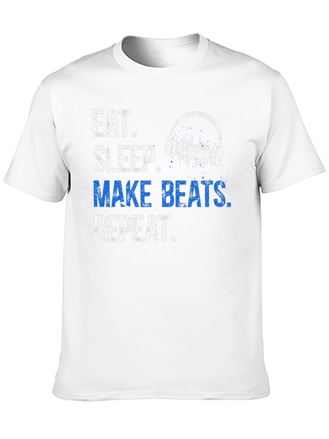 Eat Sleep Make Beats Repeat T-Shirt Music Lover Tee
