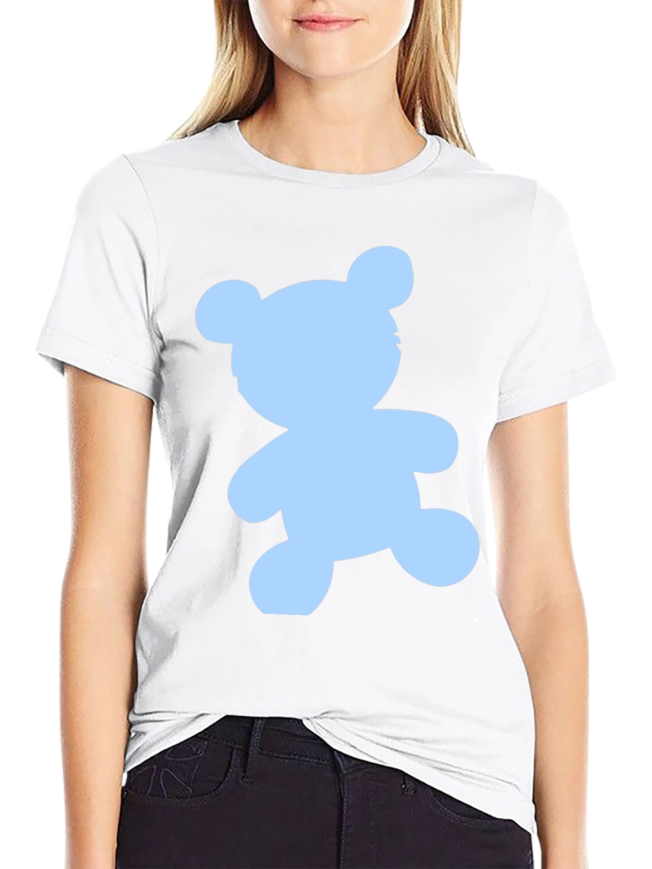 Teddy Bear Graphic Tee - Casual Comfort