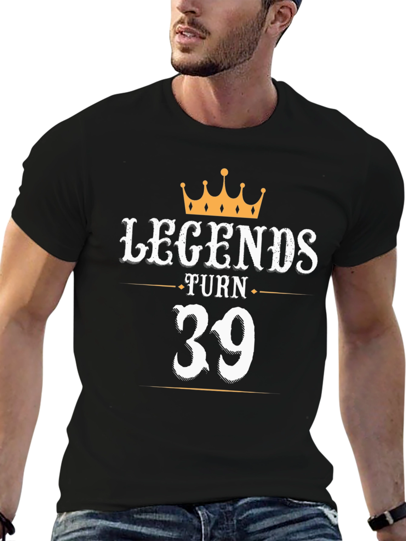 Legends Turn 39 T-Shirt - Birthday Gift
