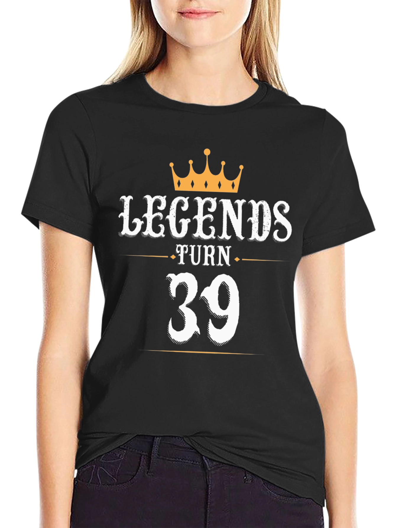 Legends Turn 39 T-Shirt - Birthday Gift