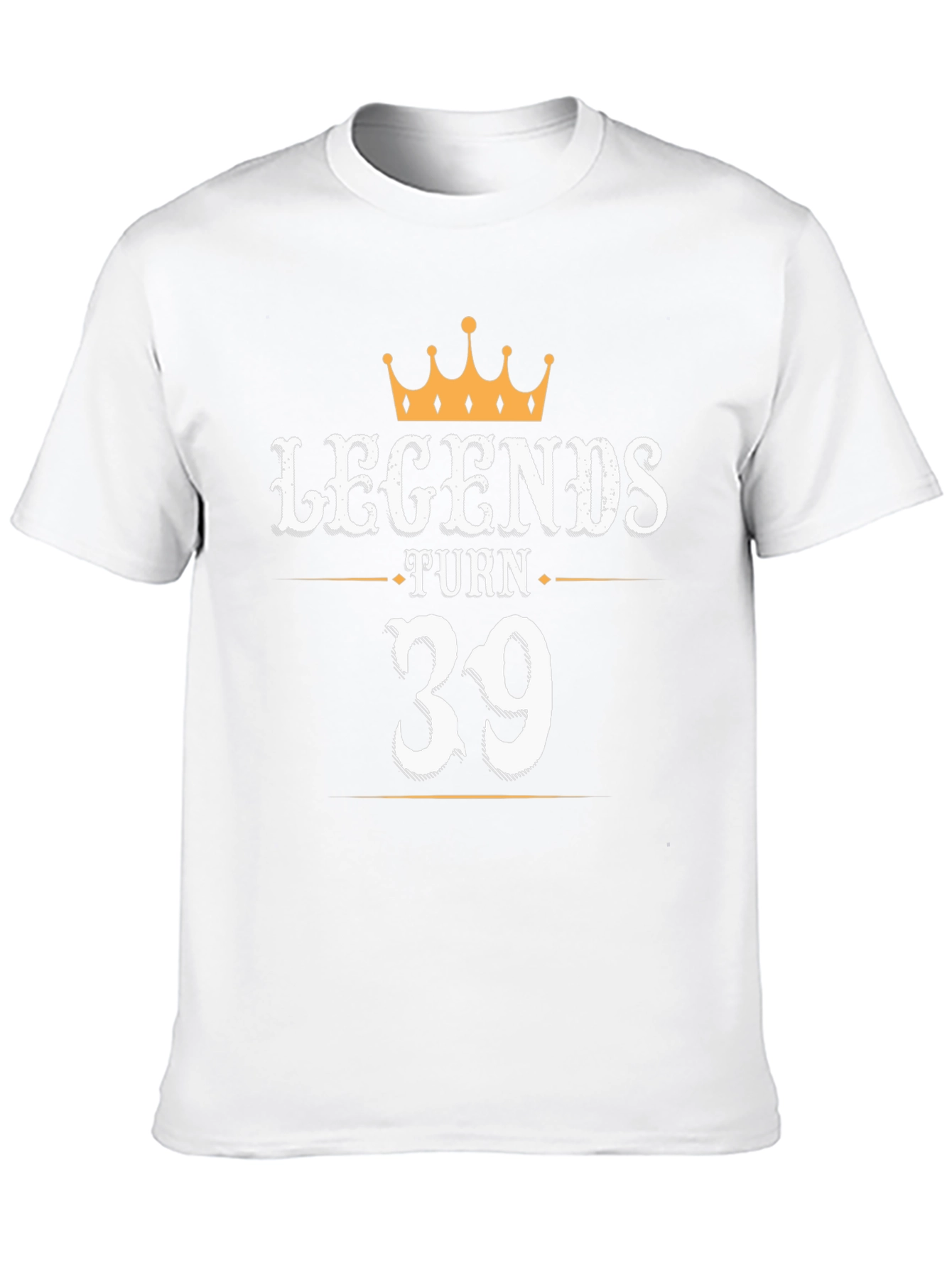 Legends Turn 39 T-Shirt - Birthday Gift