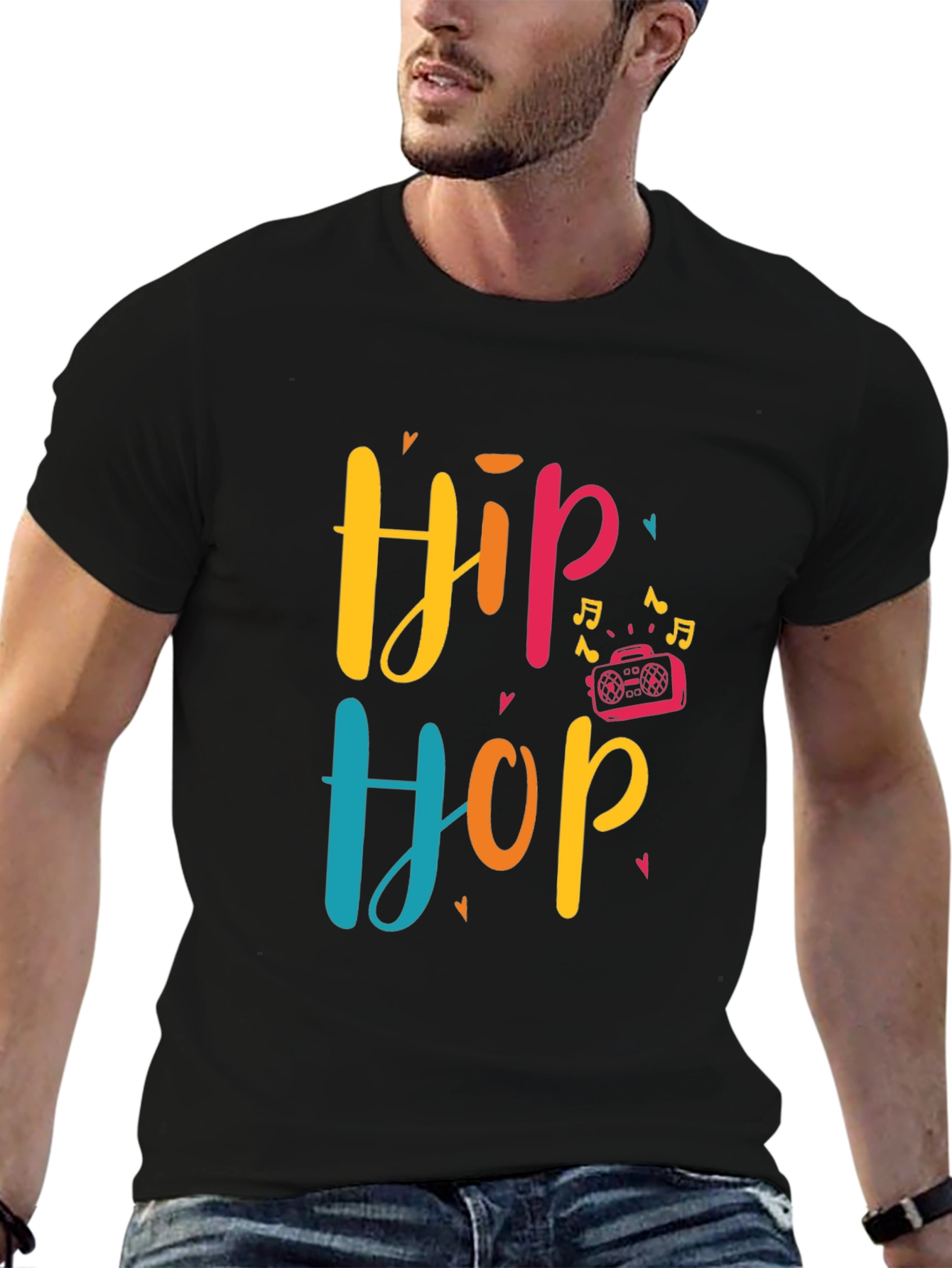 Hip Hop Graphic Tee - Cool Street Style Shirt