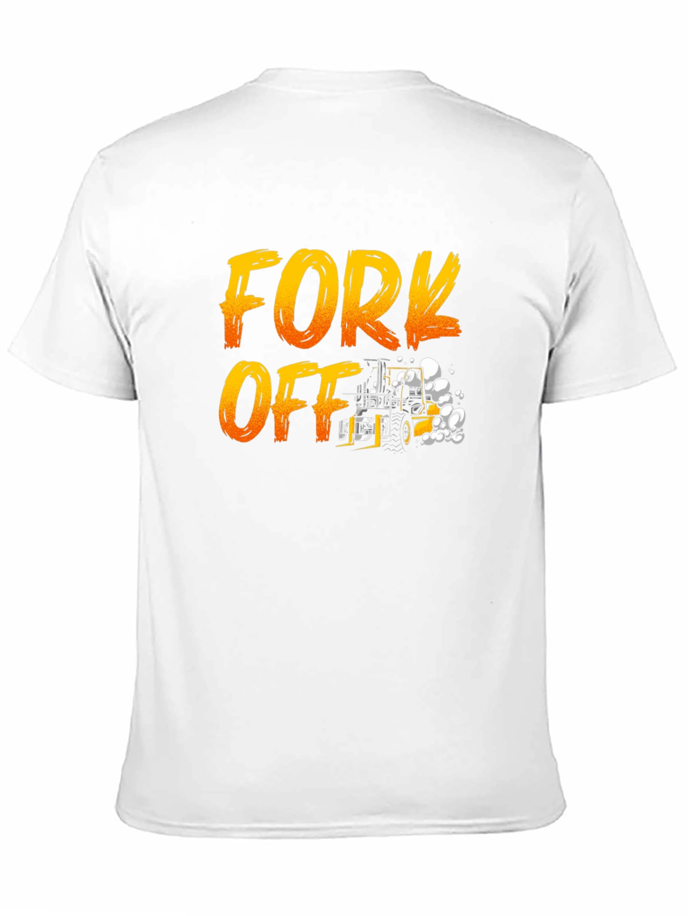 Fork Off T-Shirt - Humorous Graphic Tee