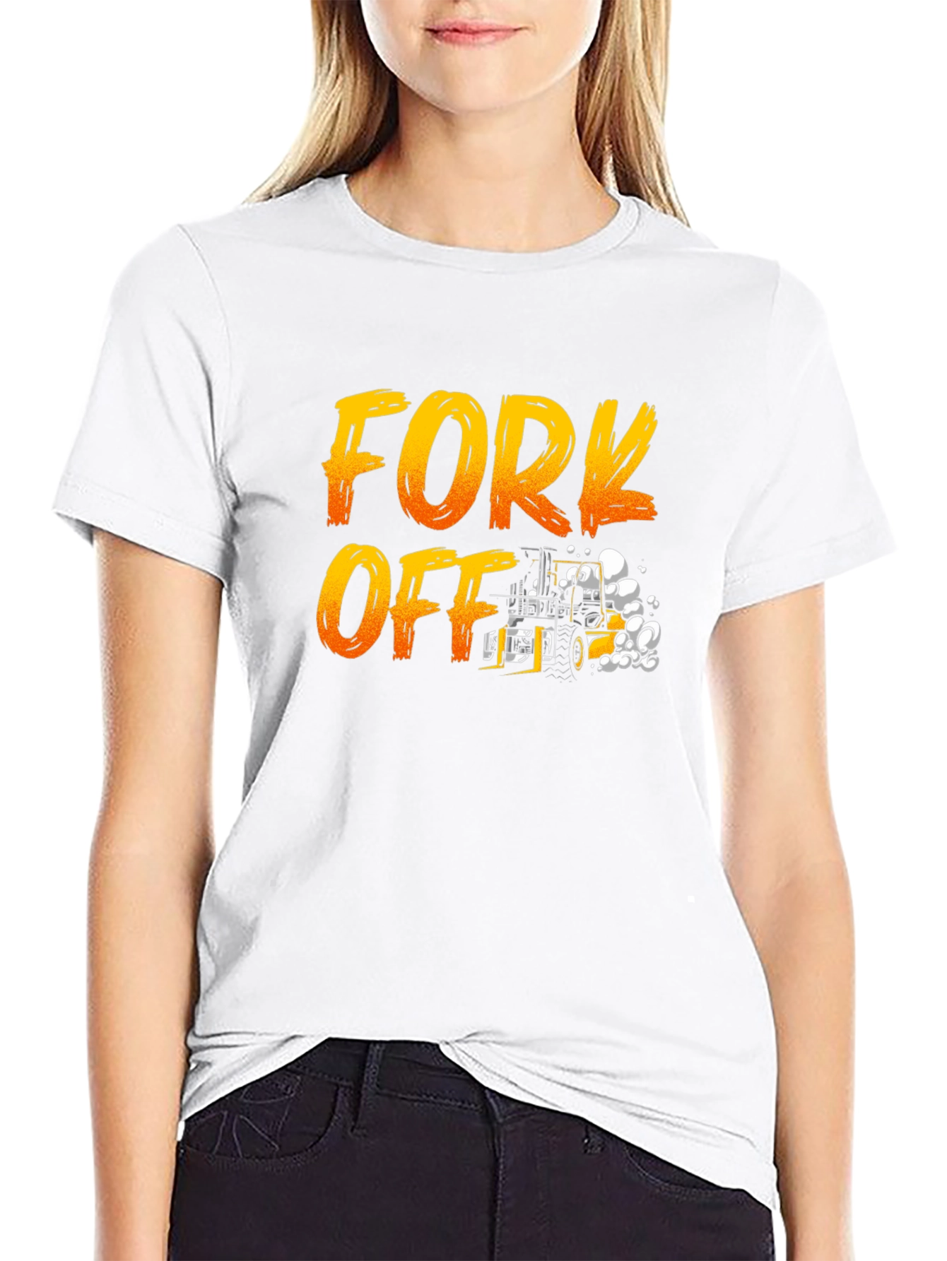 Fork Off T-Shirt - Humorous Graphic Tee