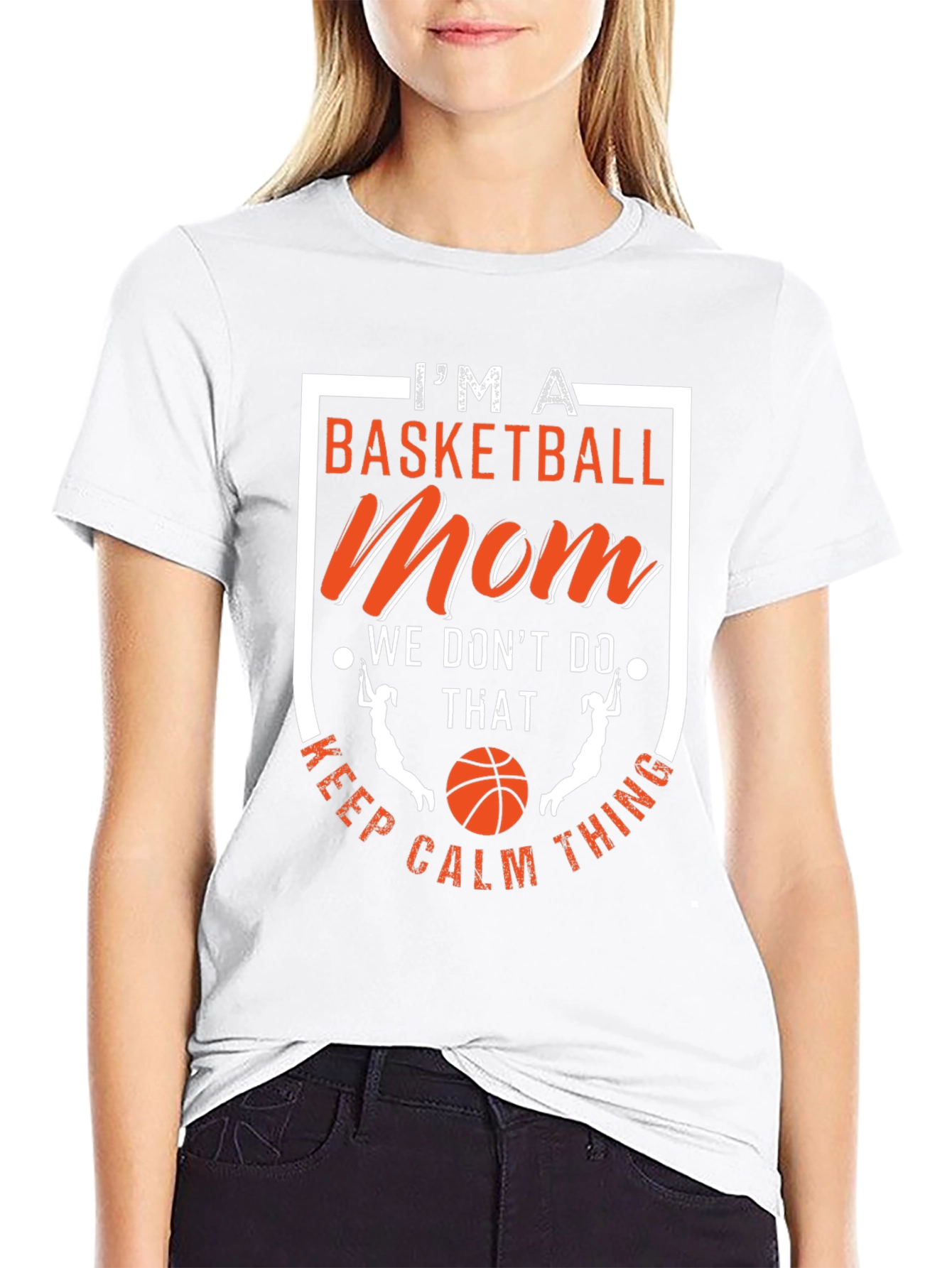 Basketball Mom T-Shirt Funny Graphic Tee