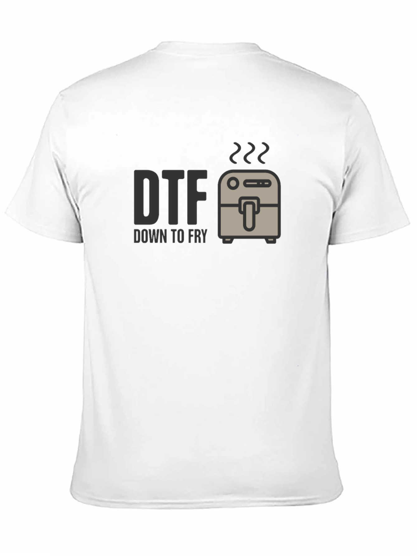 Down to Fry T-Shirt - DTF Funny Foodie Tee